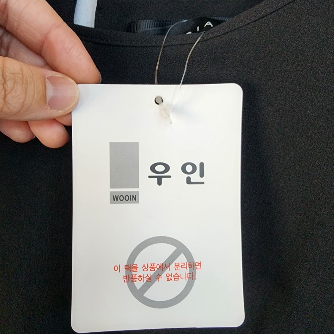 에셀리아 블랙 블라우스 상품이미지8