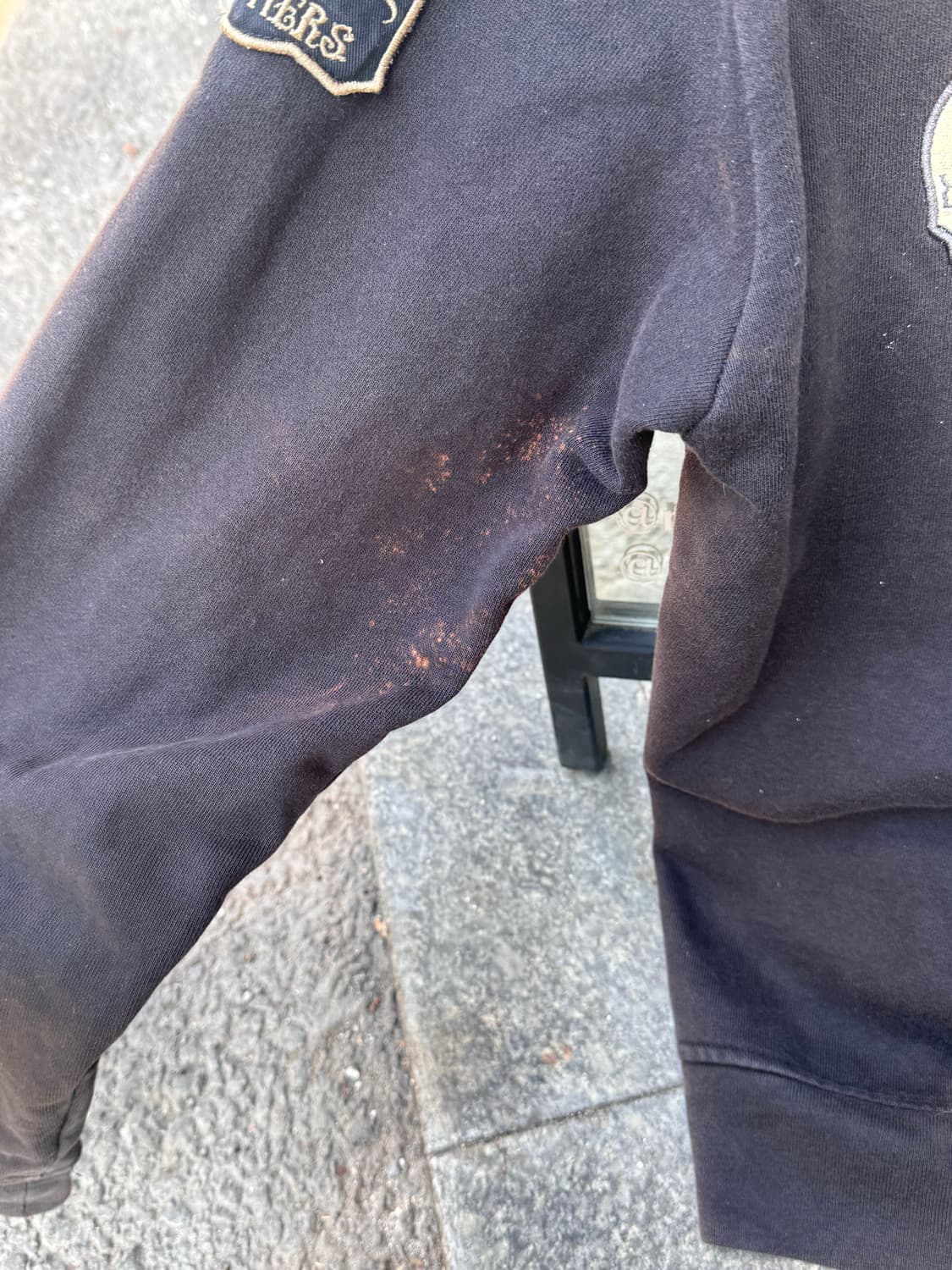 밴슨레더 x 레드페퍼 본 레터링 후드집업 상품이미지9