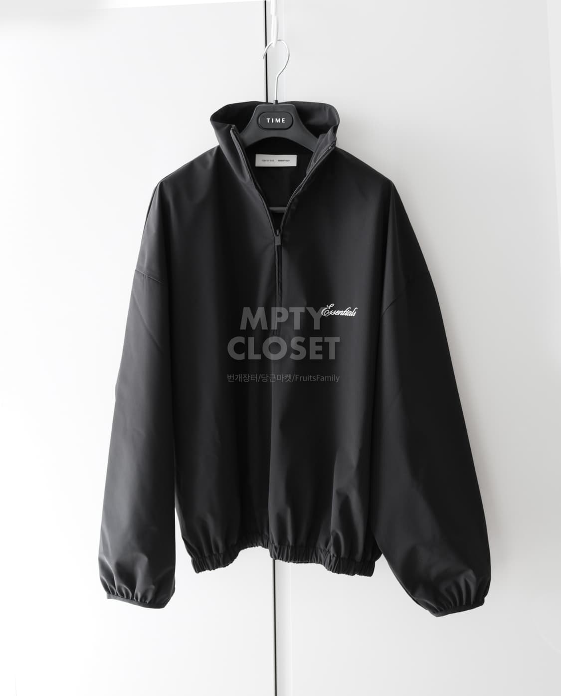 [M] 피어오브갓 에센셜 스포티 나일론 하프 집업 점퍼 아노락 상품이미지2