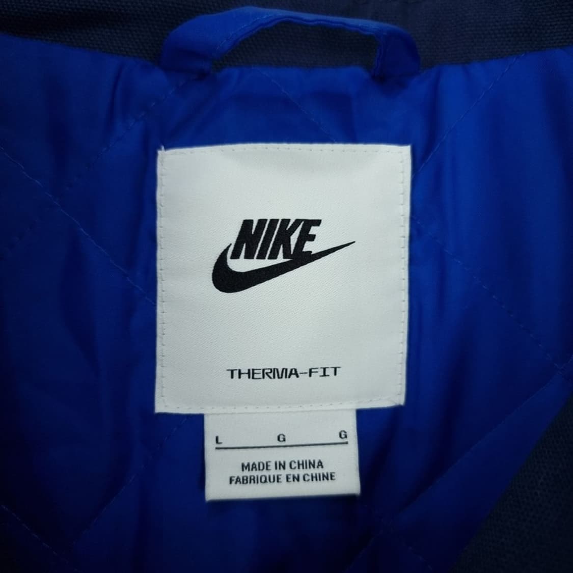 [나이키] 빅로고 코치 자켓 네이비 M19187 상품이미지8