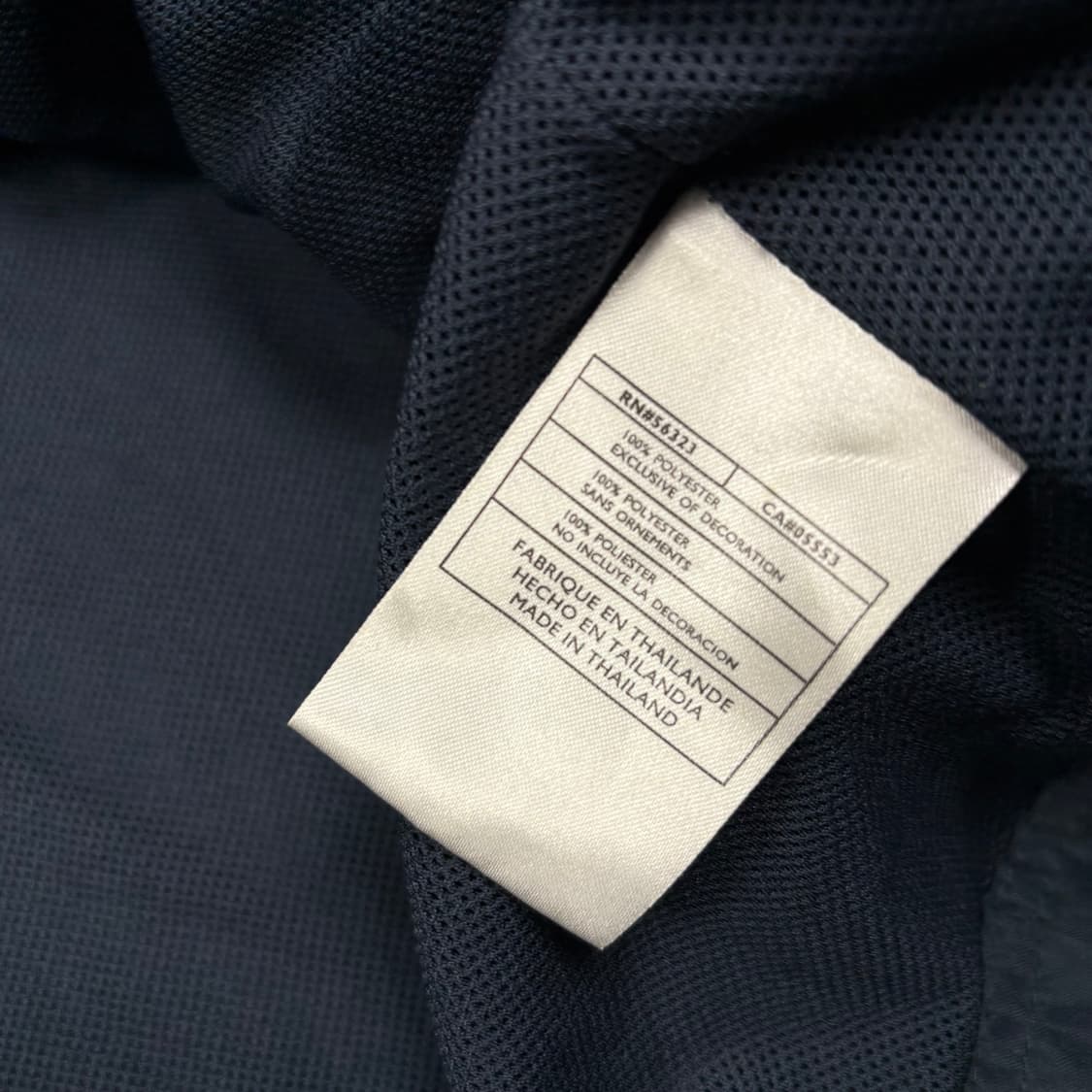 나이키00‘s 폴리쉘 네이비 바람막이 상품이미지5