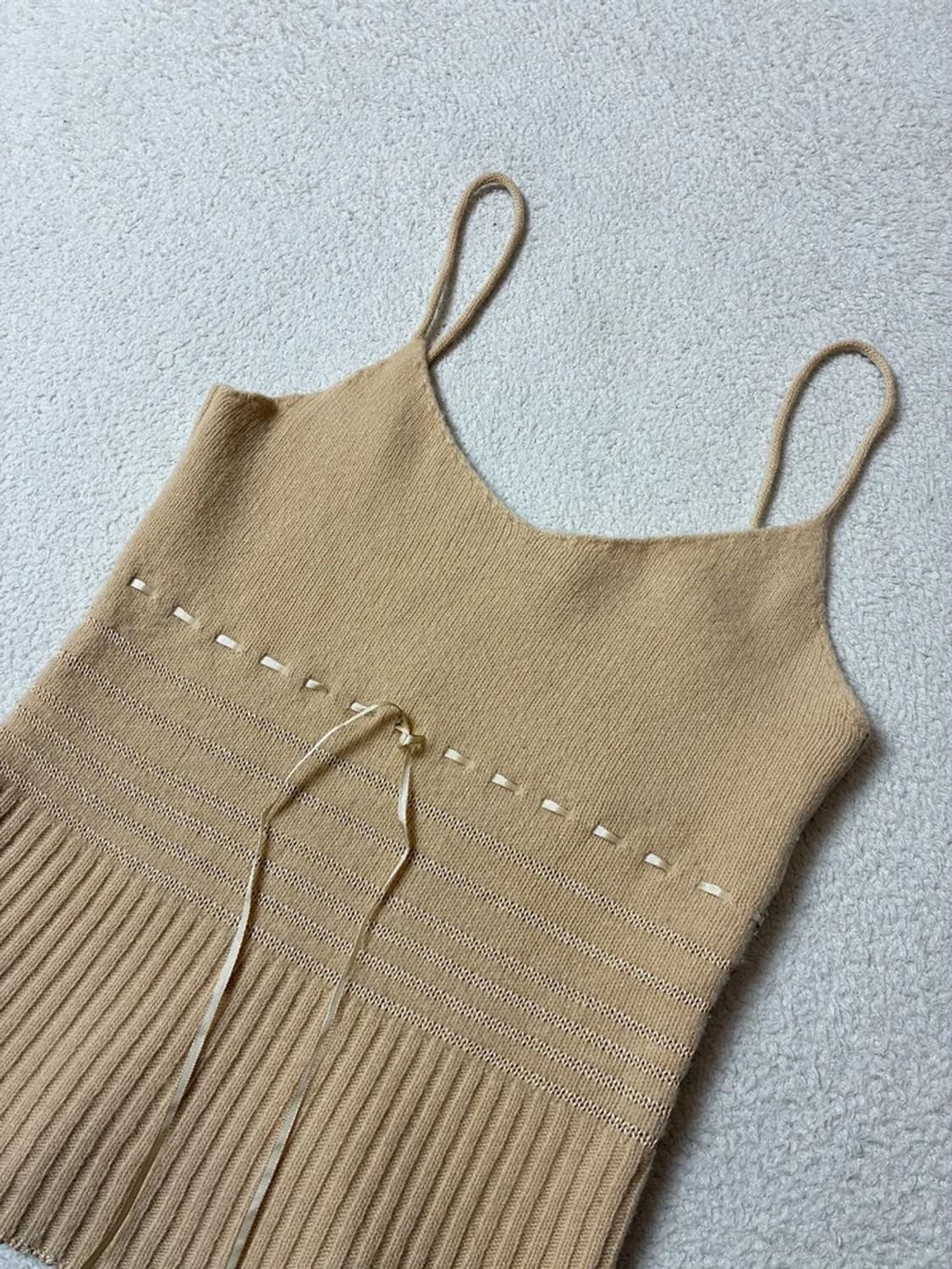 폴로 랄프로렌 00's 울 슬리브 리스 탱크탑 PN7707 상품이미지2