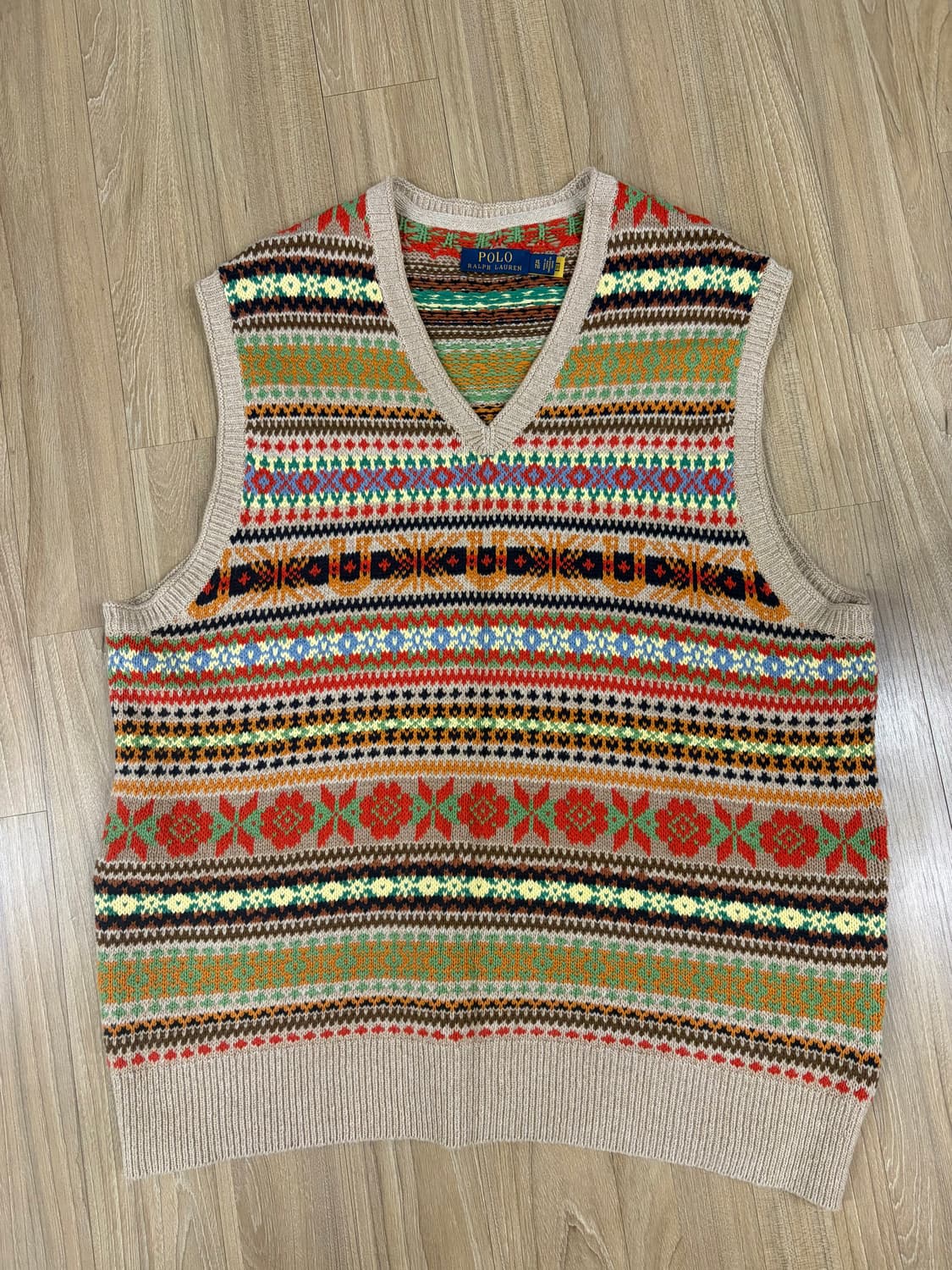 폴로 페어아일 베스트 xl 상품이미지1