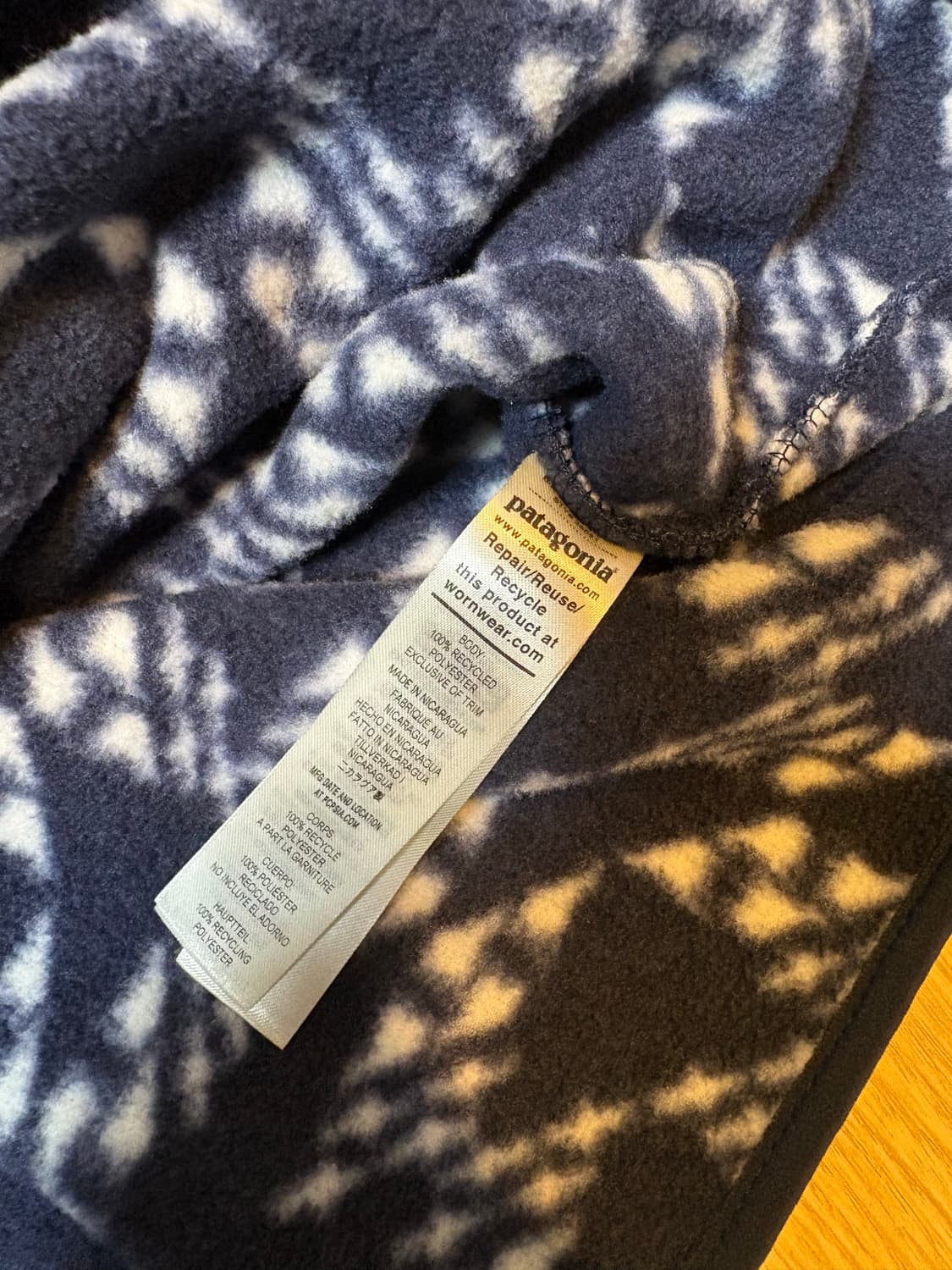 patagonia 파타고니아 신칠라 뉴네이비 XL 팝니다 상품이미지6