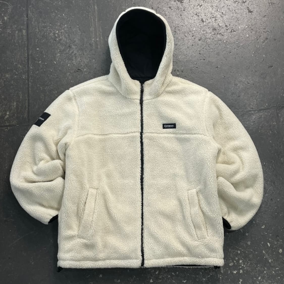 100 커버낫 리버시블 후리스 점퍼 상품이미지3