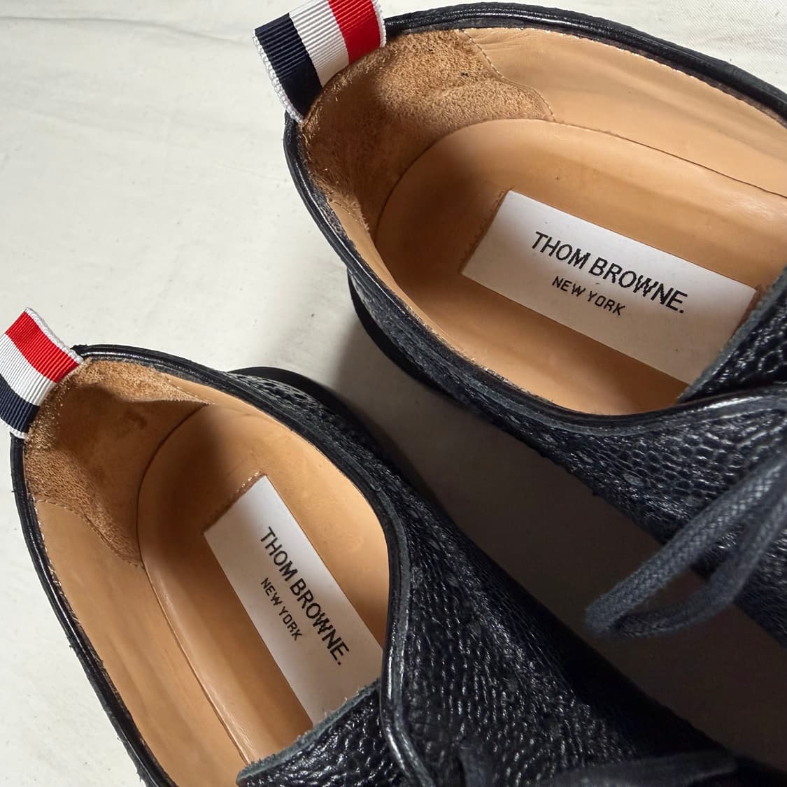 톰브라운 블랙 윙팁 구두 상품이미지6