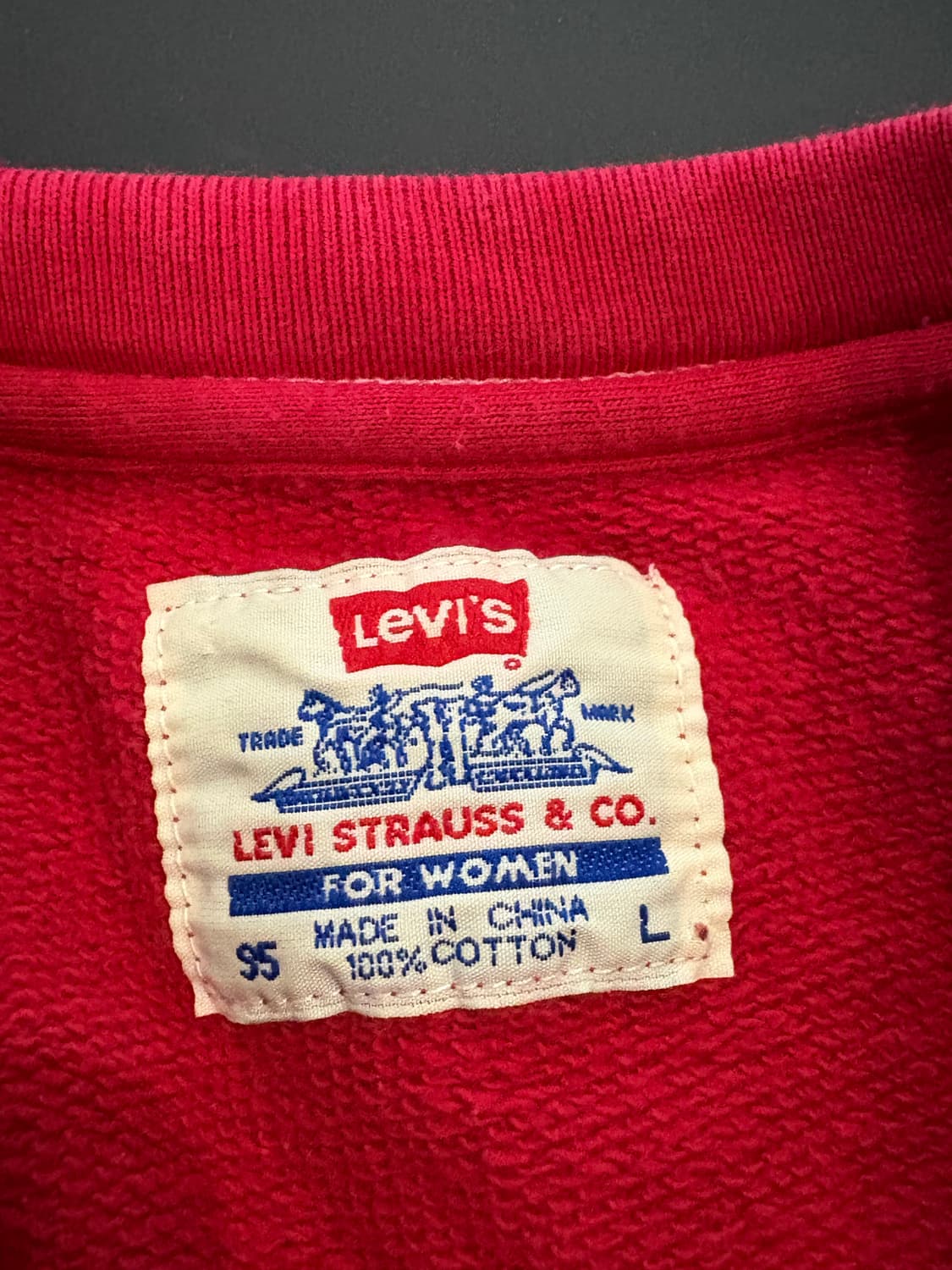 00s 리바이스 하트그래픽 맨투맨 95 상품이미지4
