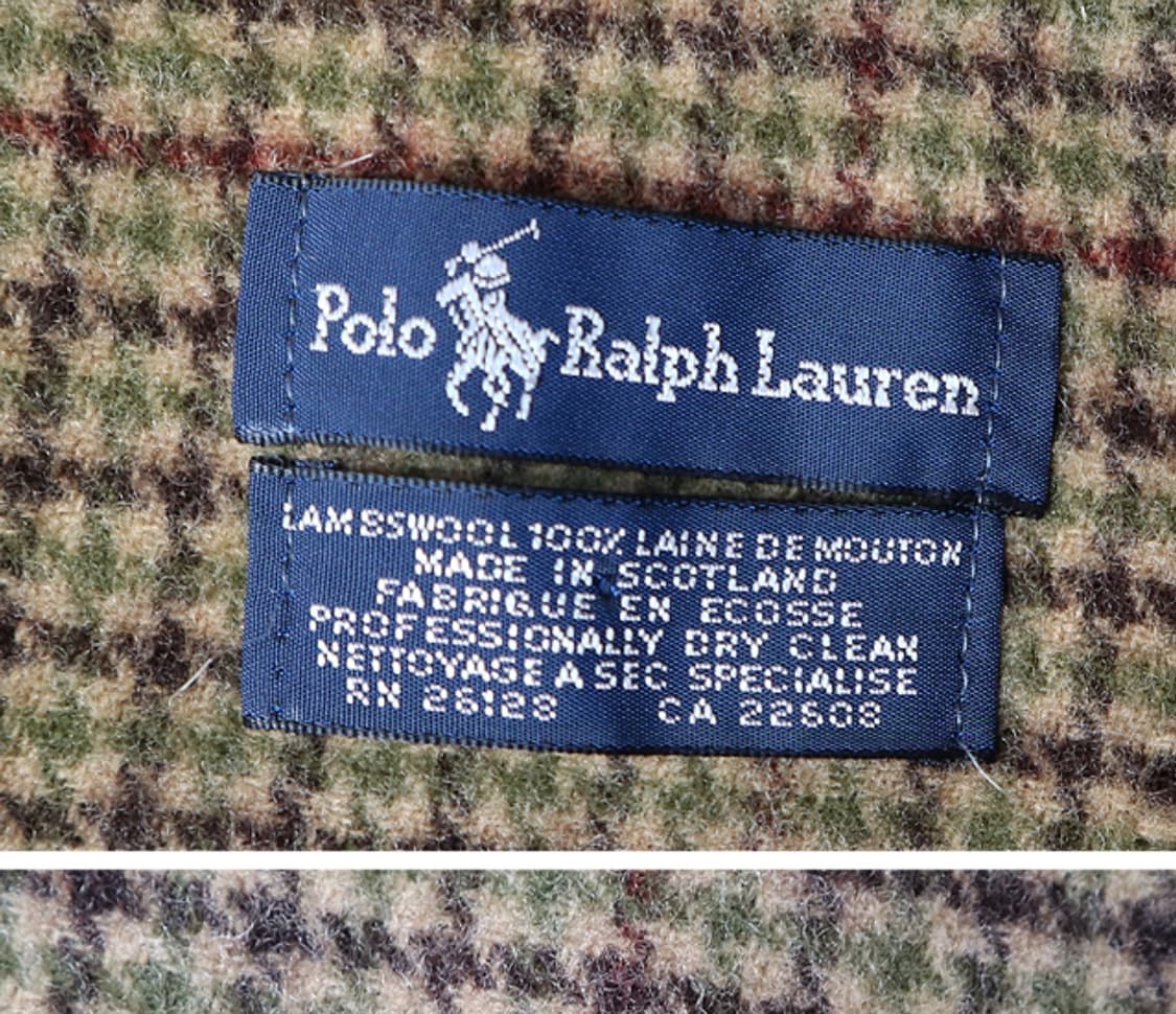 스코틀랜드 메이드 polo ralph lauren 폴로랄프로렌
머플러 상품이미지1