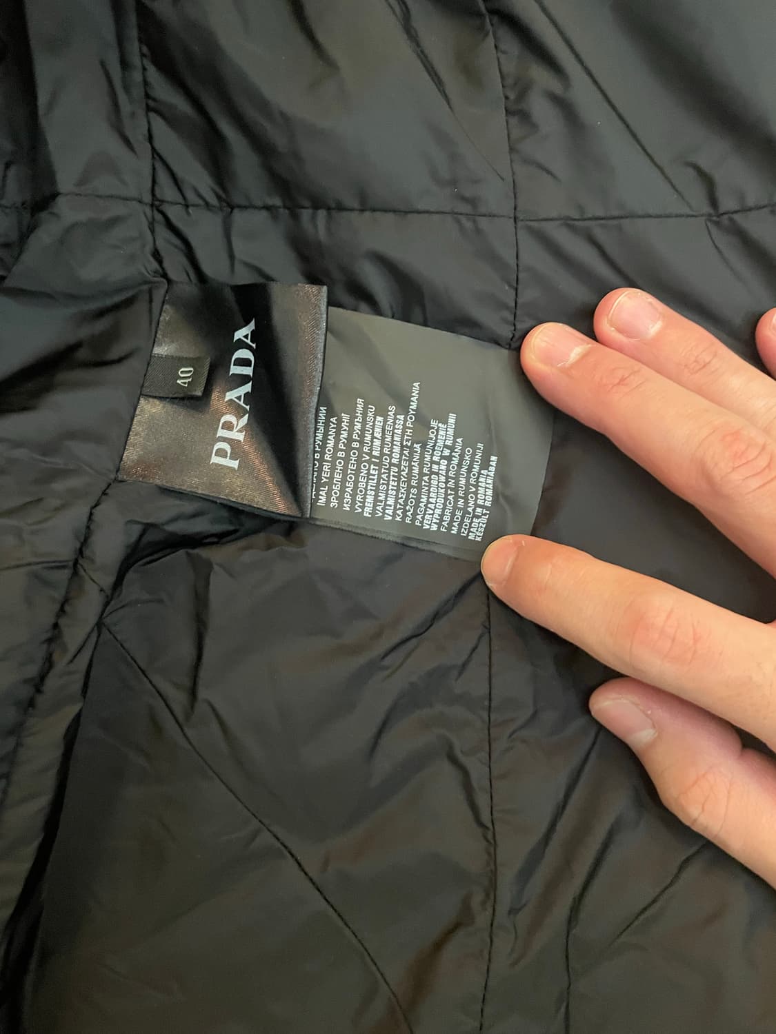 프라다 롱패딩 상품이미지3