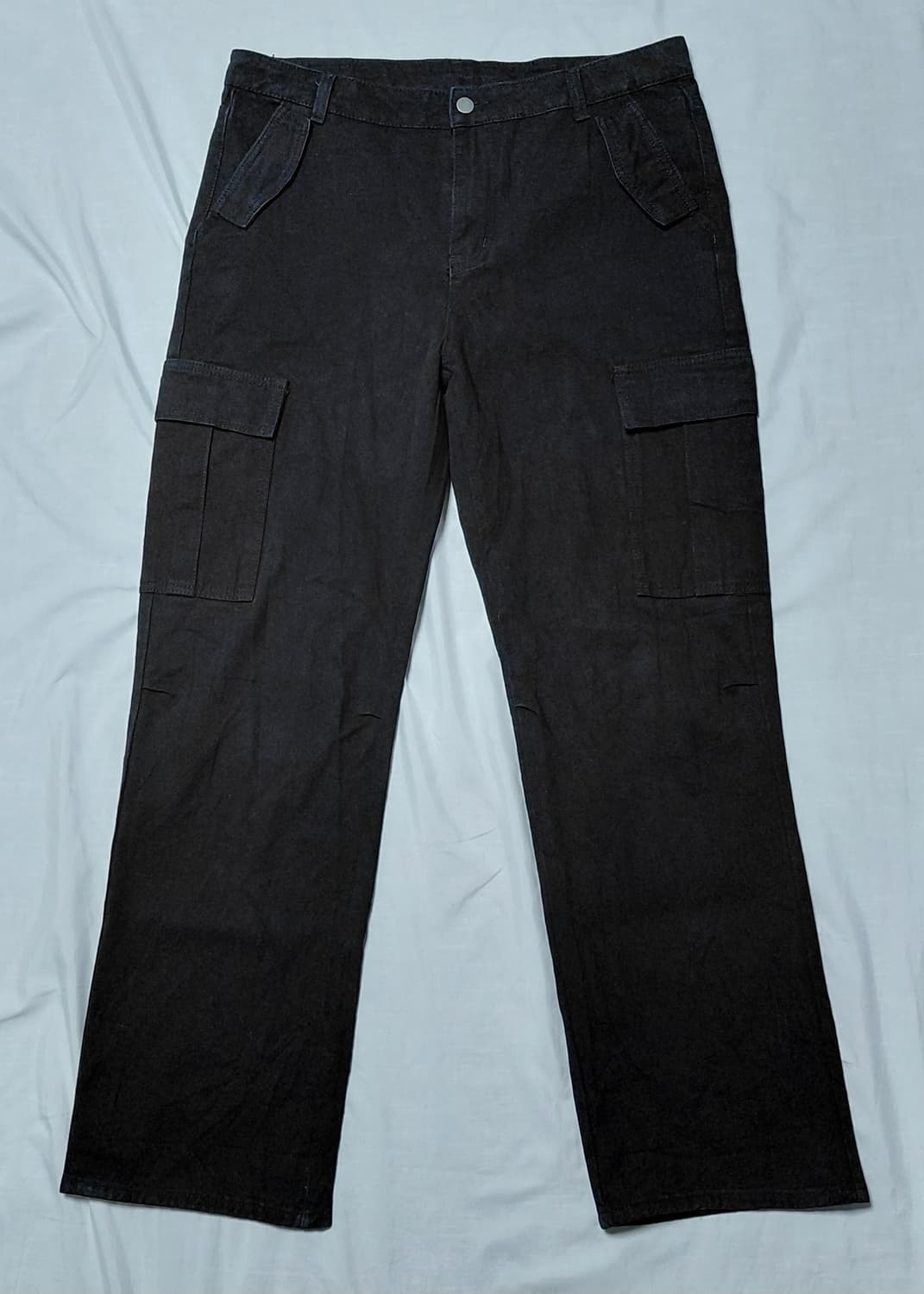 [SIZE 34] 맨피니티 블랙 카고 팬츠 상품이미지2