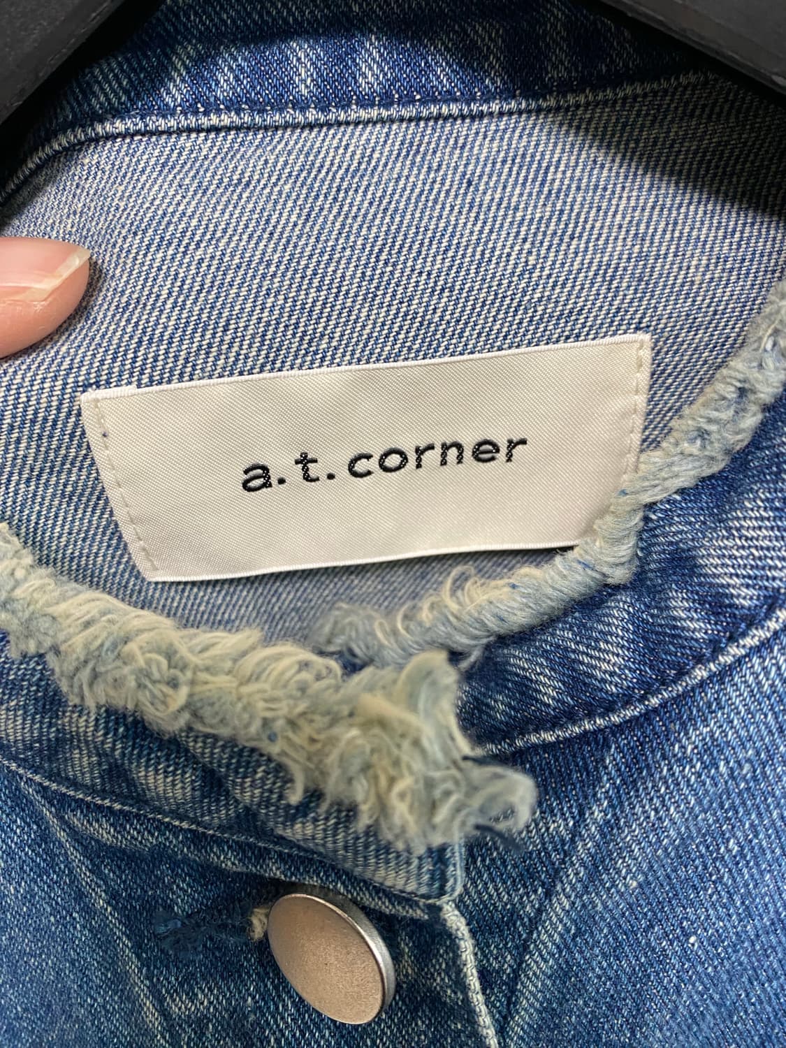 앳코너 데님 자켓 상품이미지4