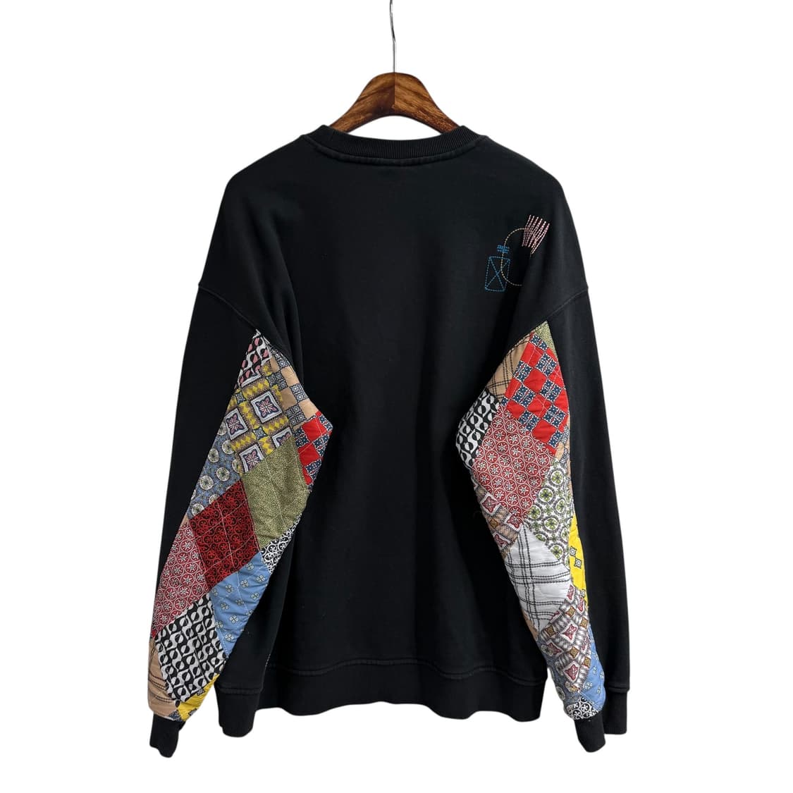 [XL] 뉴에라 블랙 맨투맨 상품이미지5