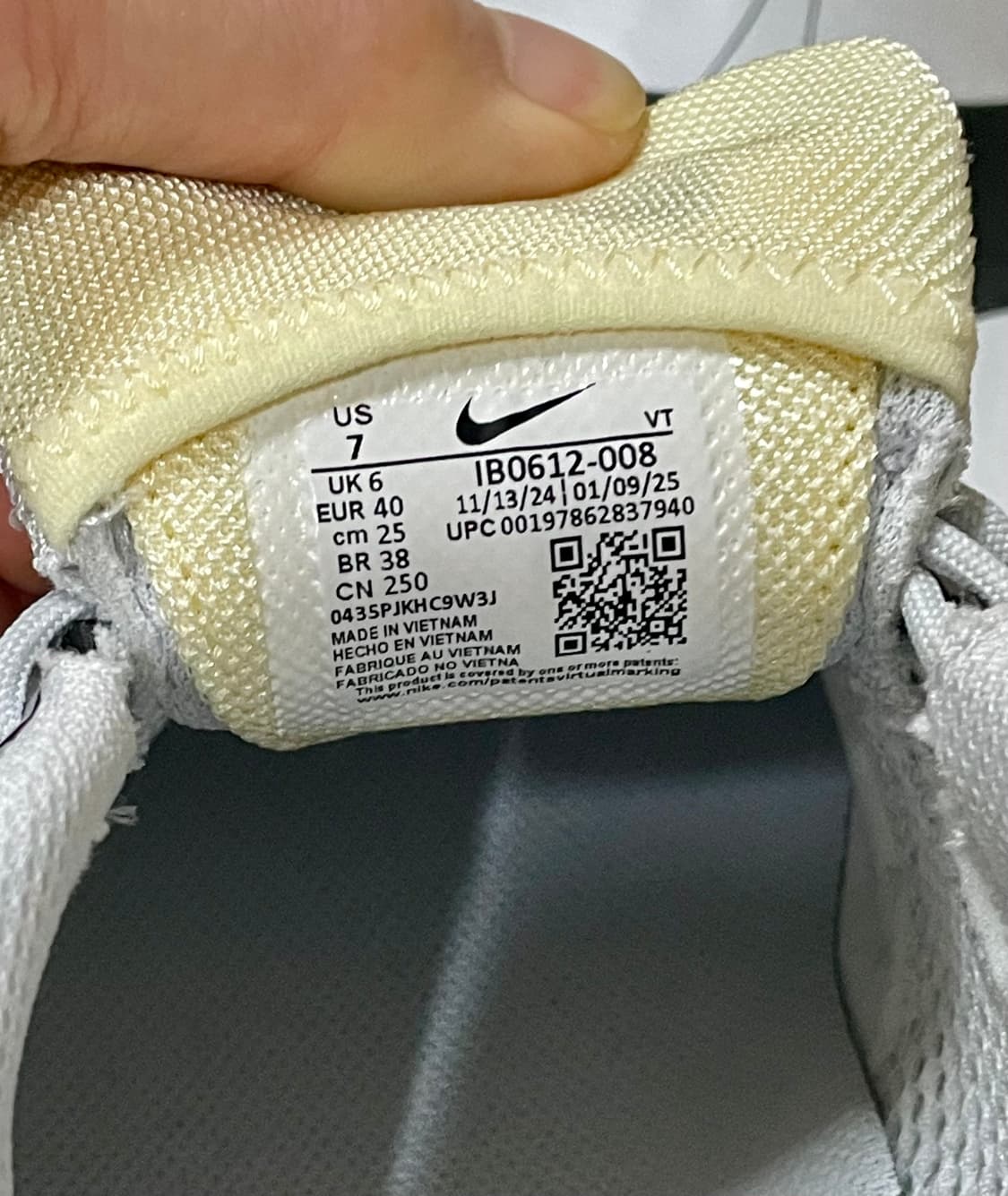 나이키 에어 페가수스 웨이브 M - 퓨어 플래티넘 250 상품이미지4