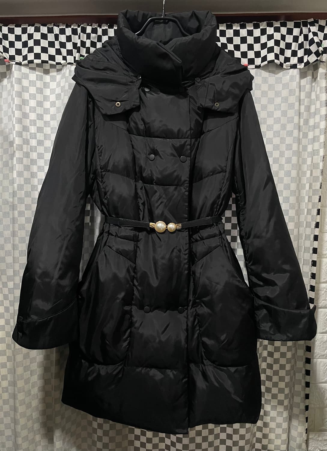 에셀리아 오리털패딩 덕다운패딩 하프패딩:) 상품이미지1