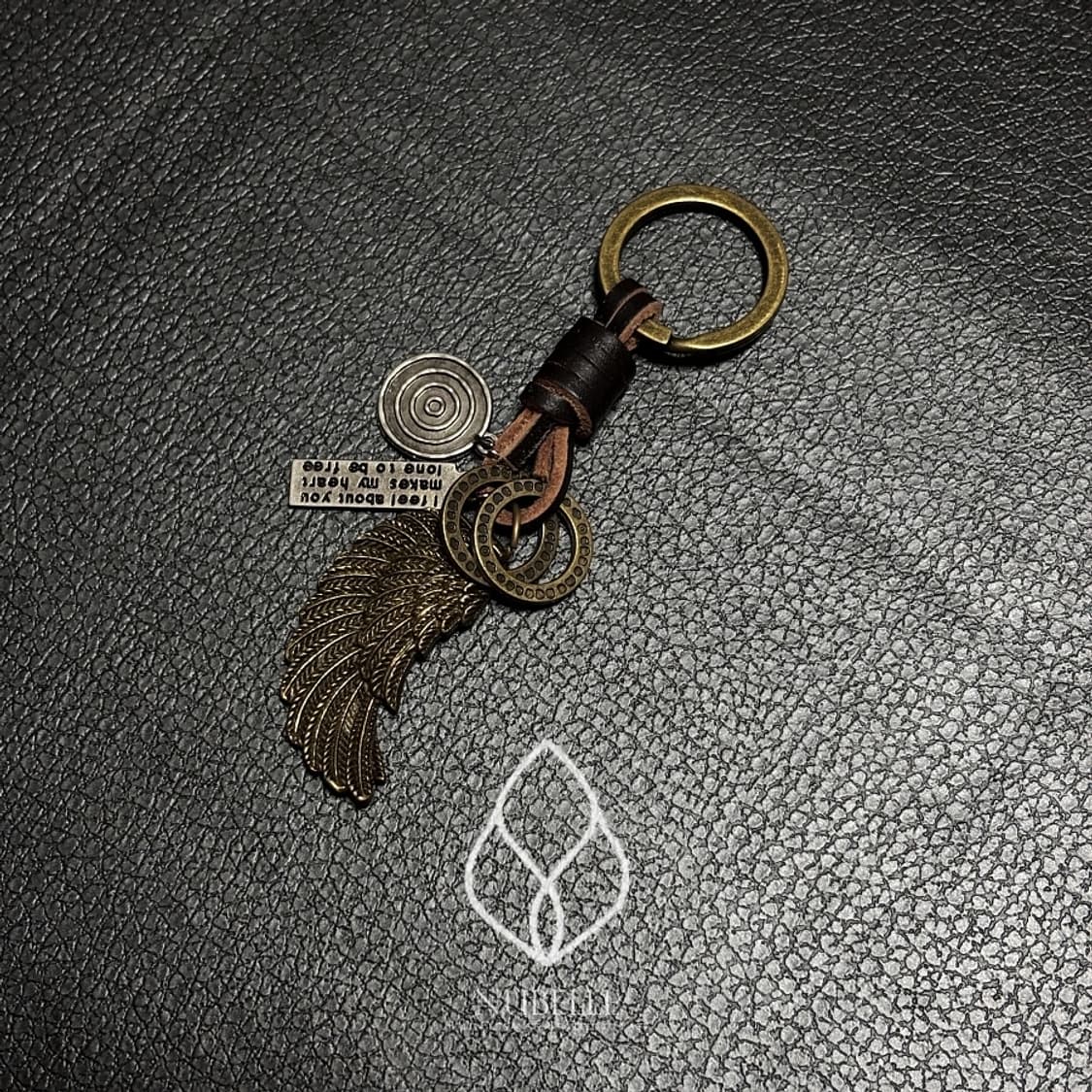 🌗 Vintage feather keyring / 빈티지 깃털 키링 상품이미지7