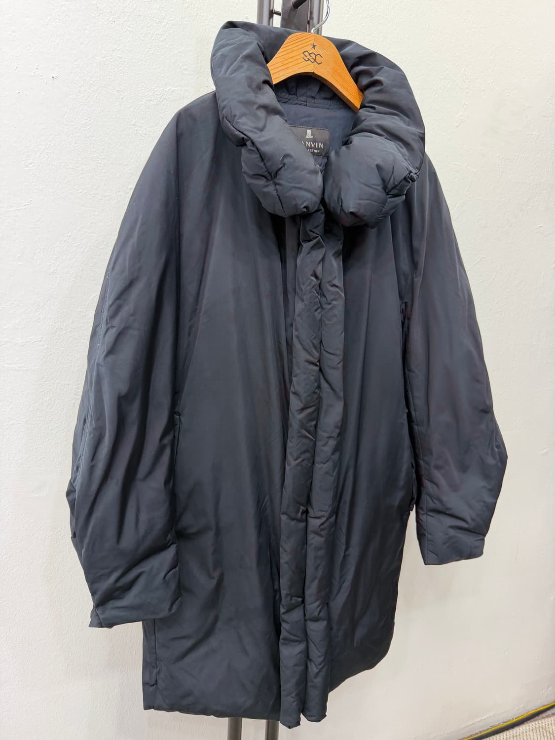 정품) LANVIN 랑방 한섬 블랙 구스패딩 82 상품이미지2