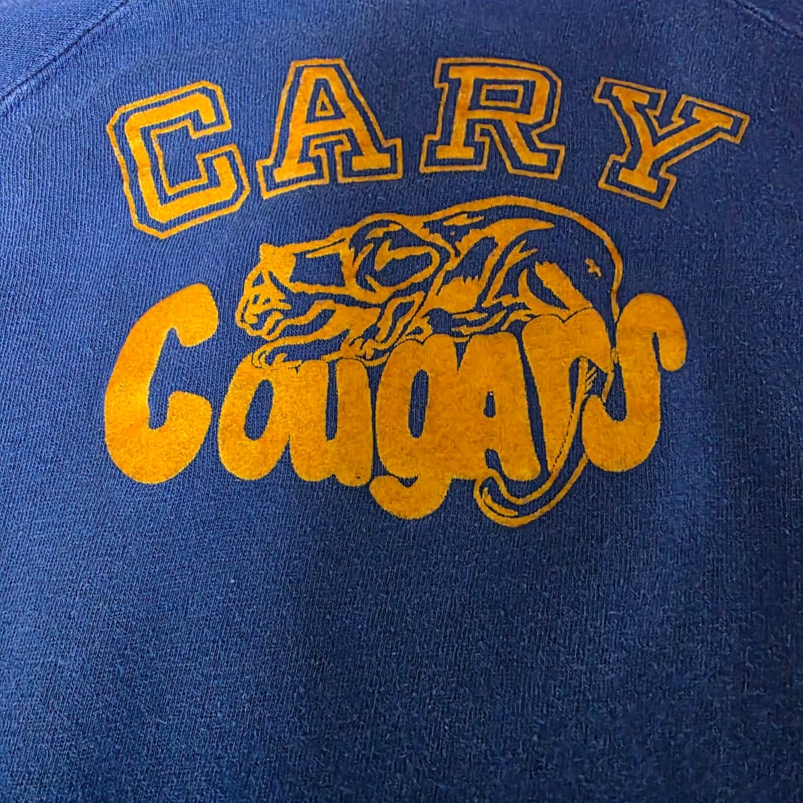 [XL] 70s 빈티지 챔피온 스웻 맨투맨 페이디드 네이비 트루빈티지 상품이미지3