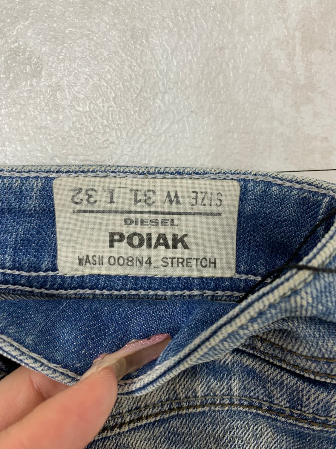 디젤 라이트 워싱 데님 팬츠#750 상품이미지3