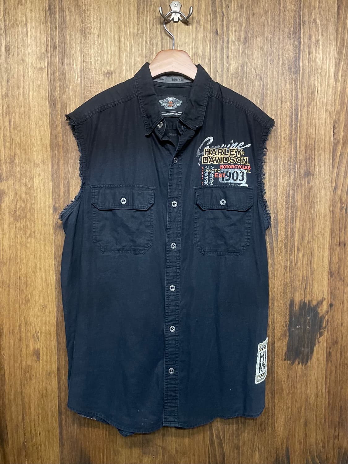 Harley-Davidson Printed denim best 상품이미지1