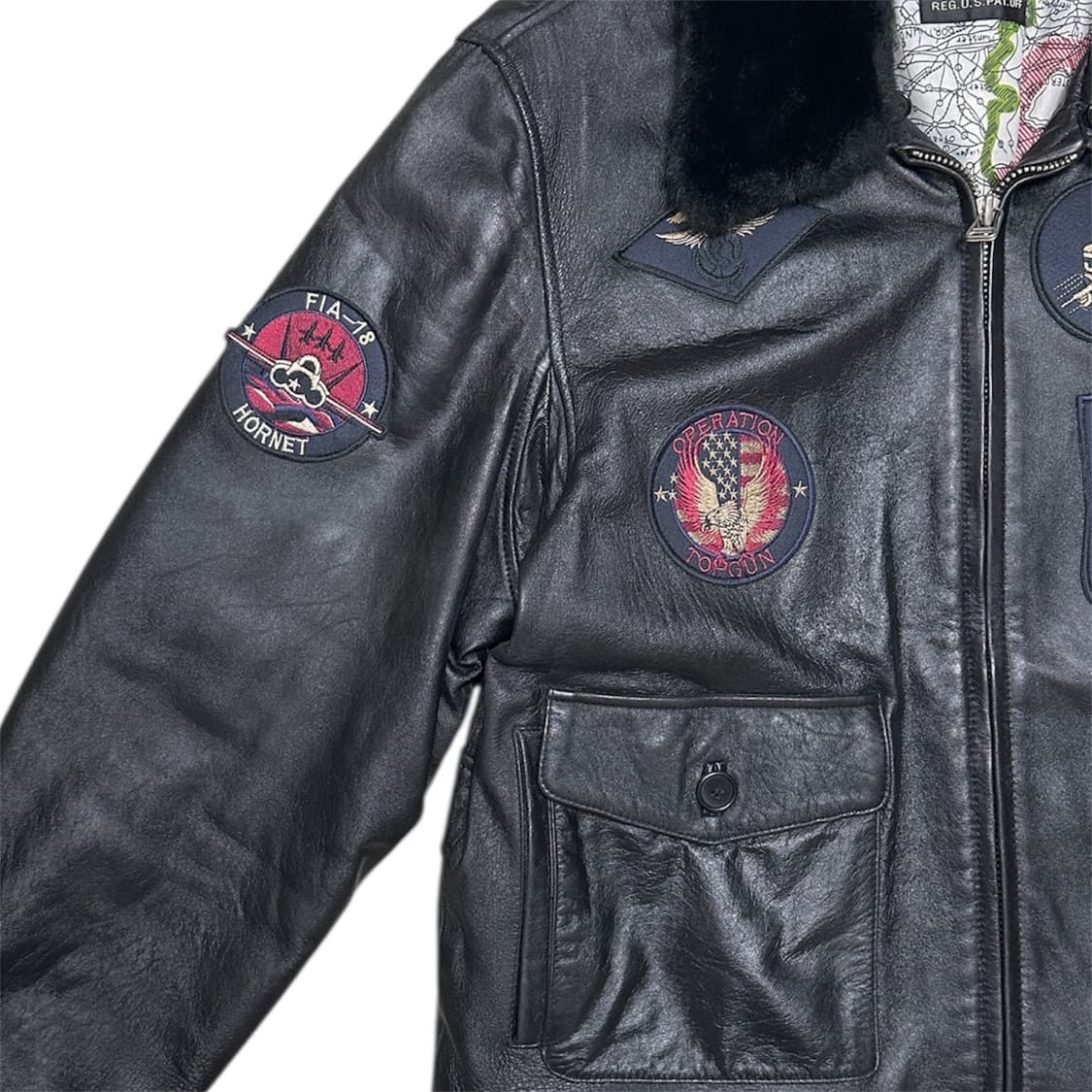 AVIREX G-1 TOP-GUN Flight Jacket 상품이미지4