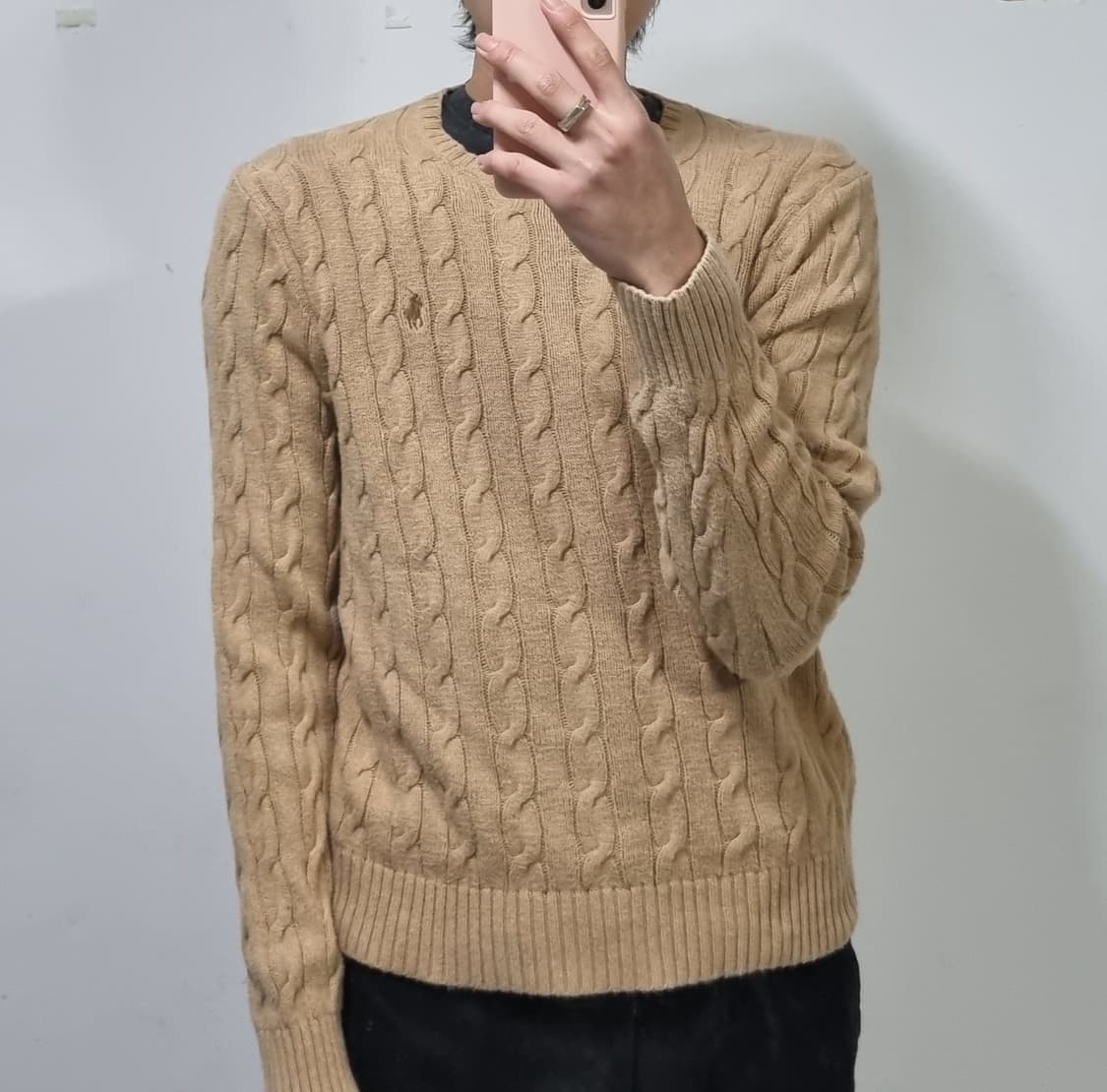 폴로 케이블 니트  상품이미지3