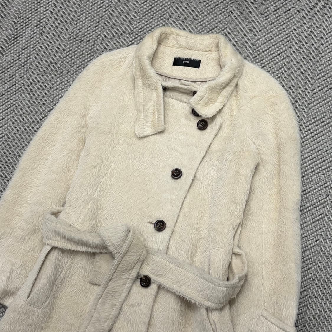 시스템 알파카 울 코트 v1485 상품이미지5