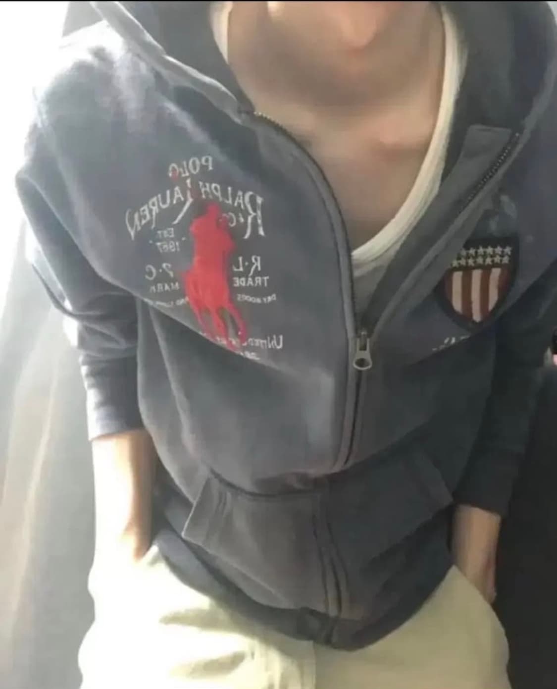 (구해요)폴로 빅포니 후드집업 xl 상품이미지1