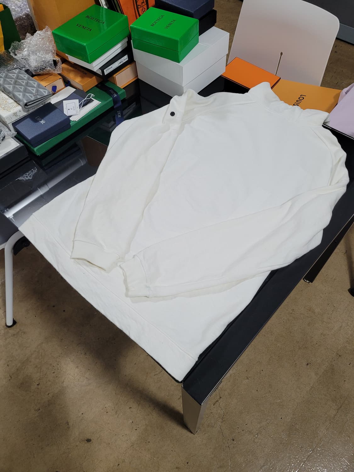 스톤아일랜드 화이트 후드티 상품이미지7