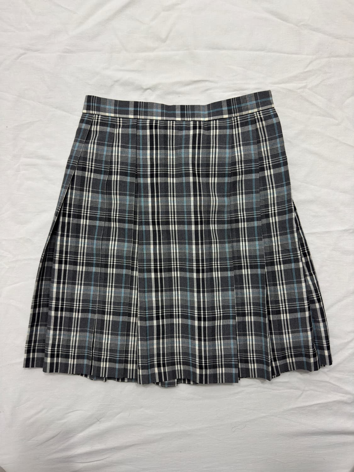 diable de nubile check pleats skirt 상품이미지2