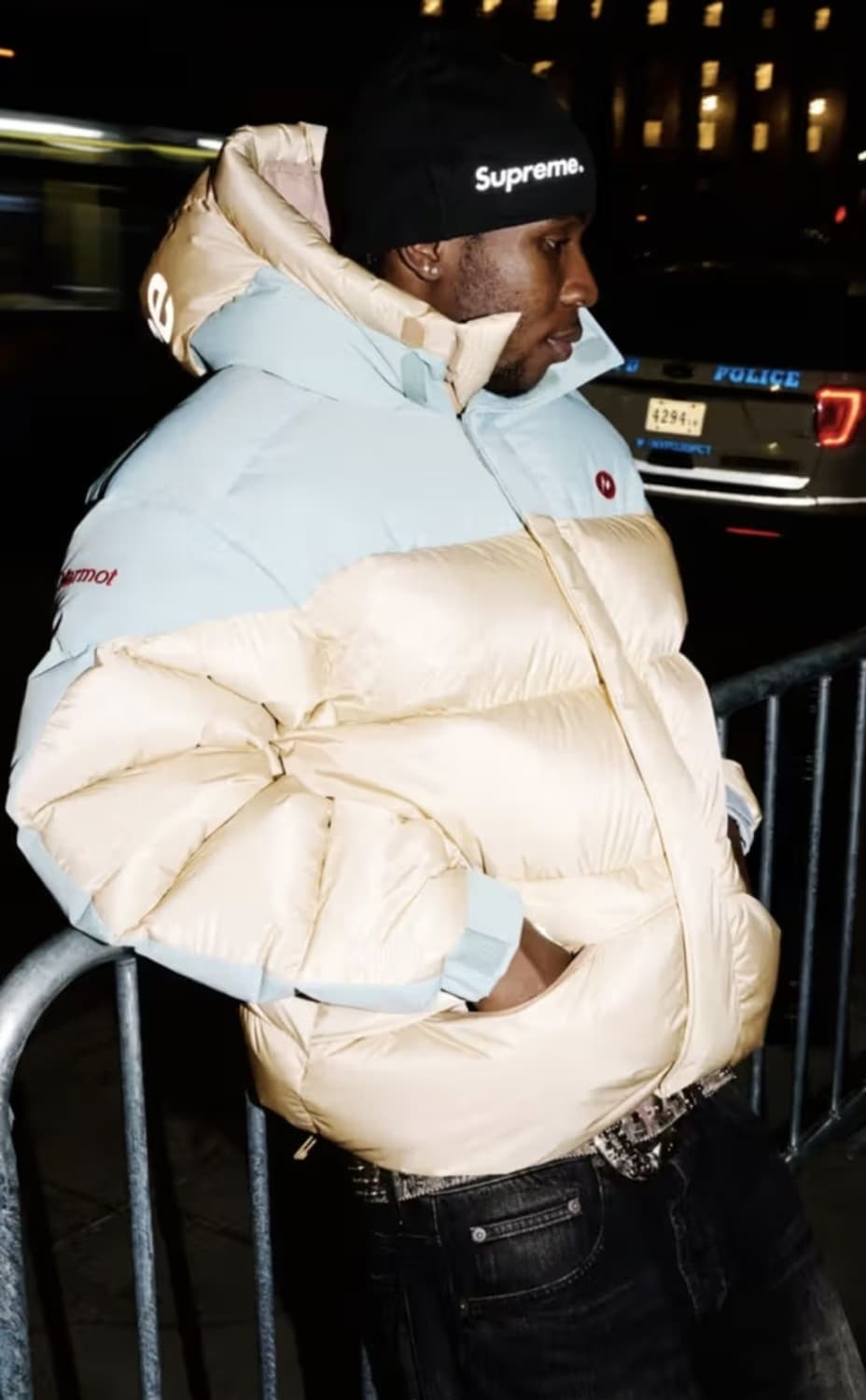 슈프림 X 마모트 콜라보 800필다운 새상품 상품이미지2