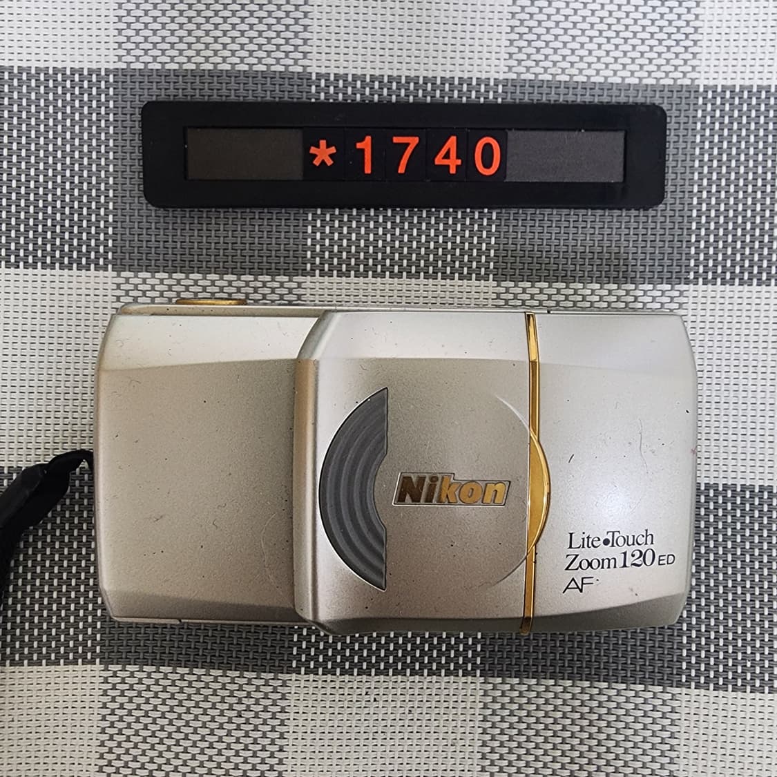 니콘 라이트 터치 줌 120 ED AF 데이터백 필름카메라 상품이미지1