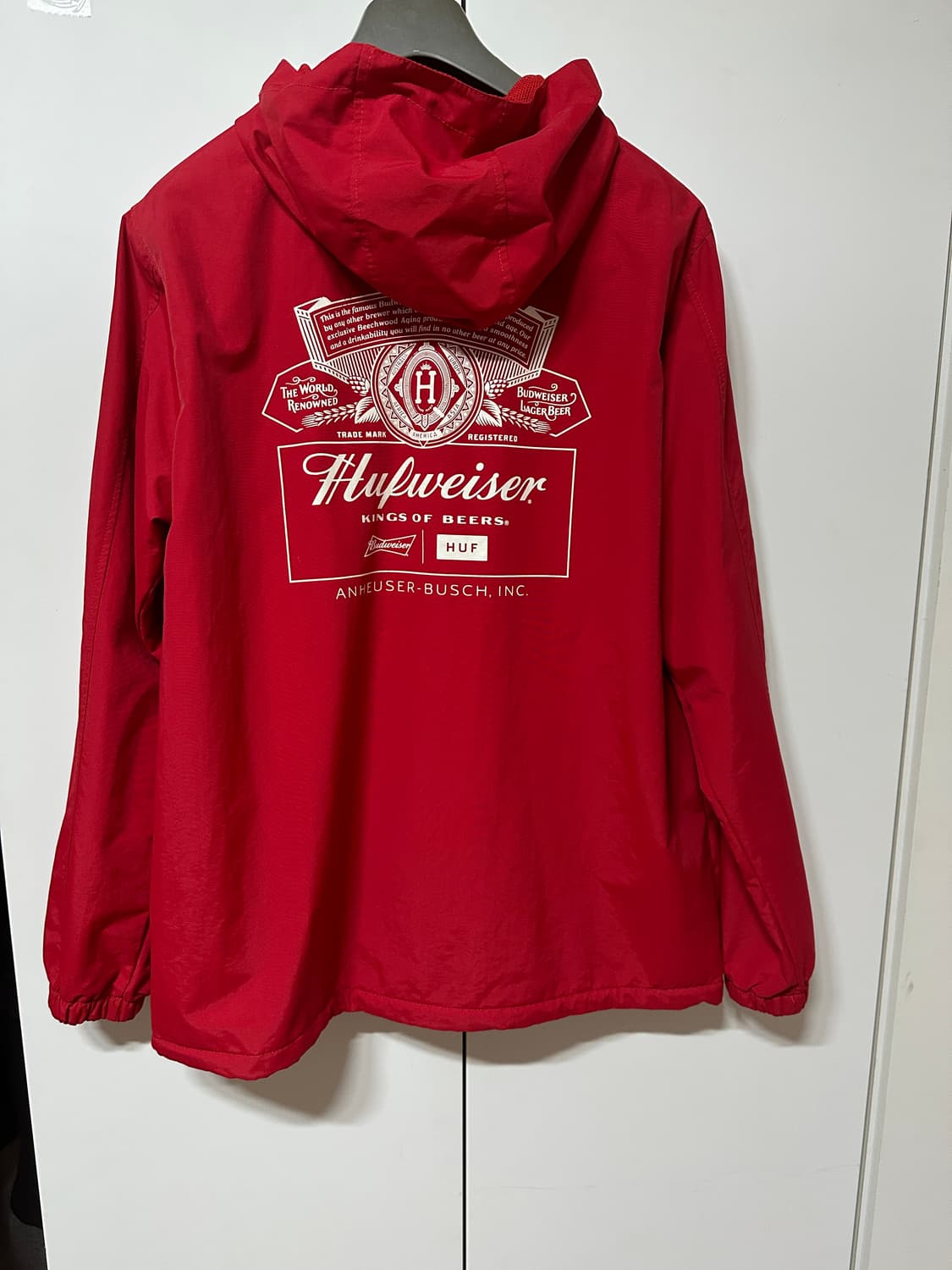 HUF x Budweiser 아노락 상품이미지2