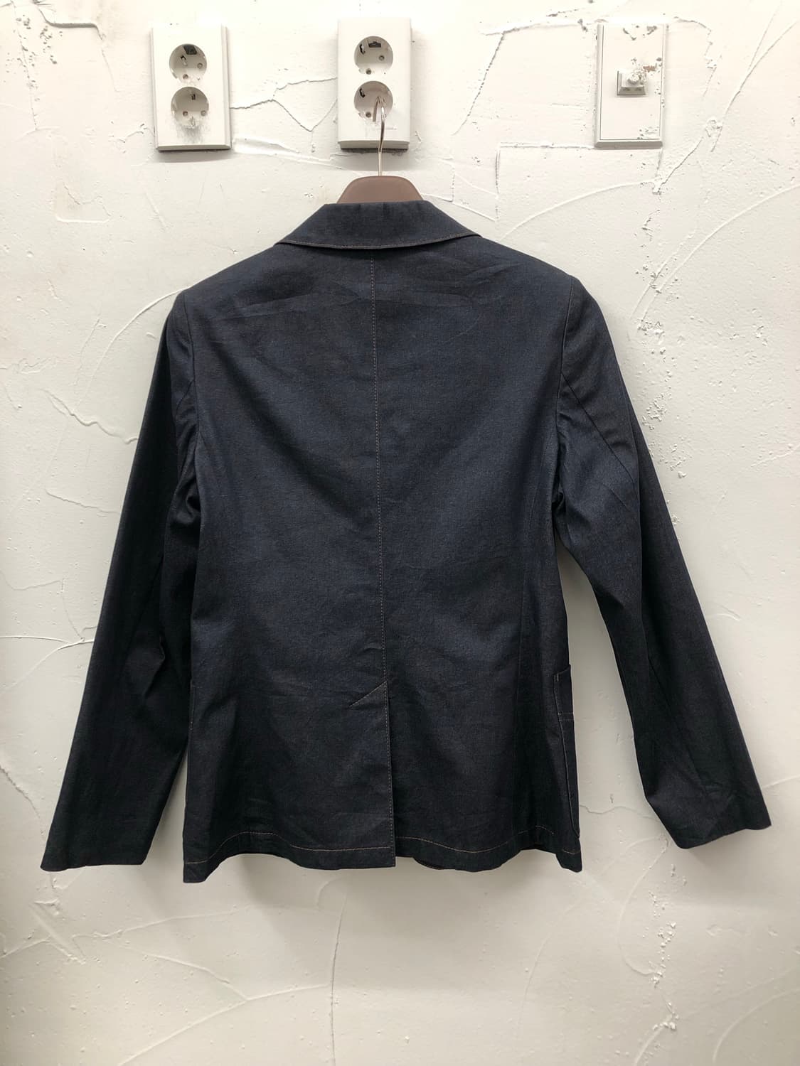 아쿠아스큐텀 일본 생산 데님 블레이저 상품이미지2