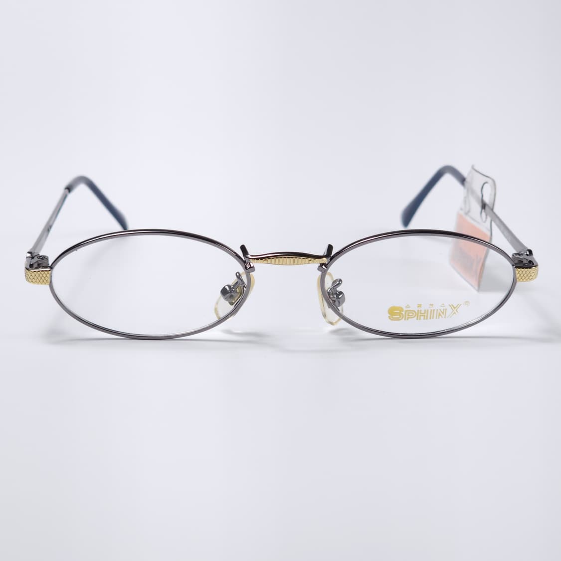 90년도 빈티지 오벌형 긱시크 안경 상품이미지2