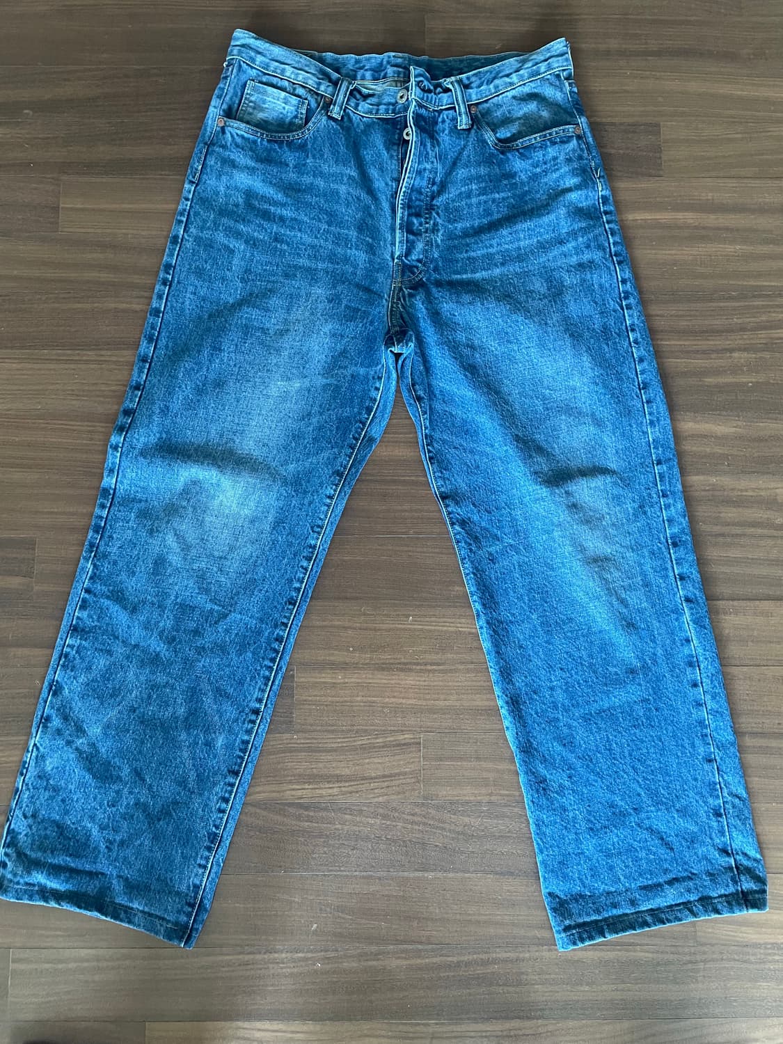 아웃스탠딩 W.W.II 셀비지 데님팬츠 34 L사이즈 상품이미지1