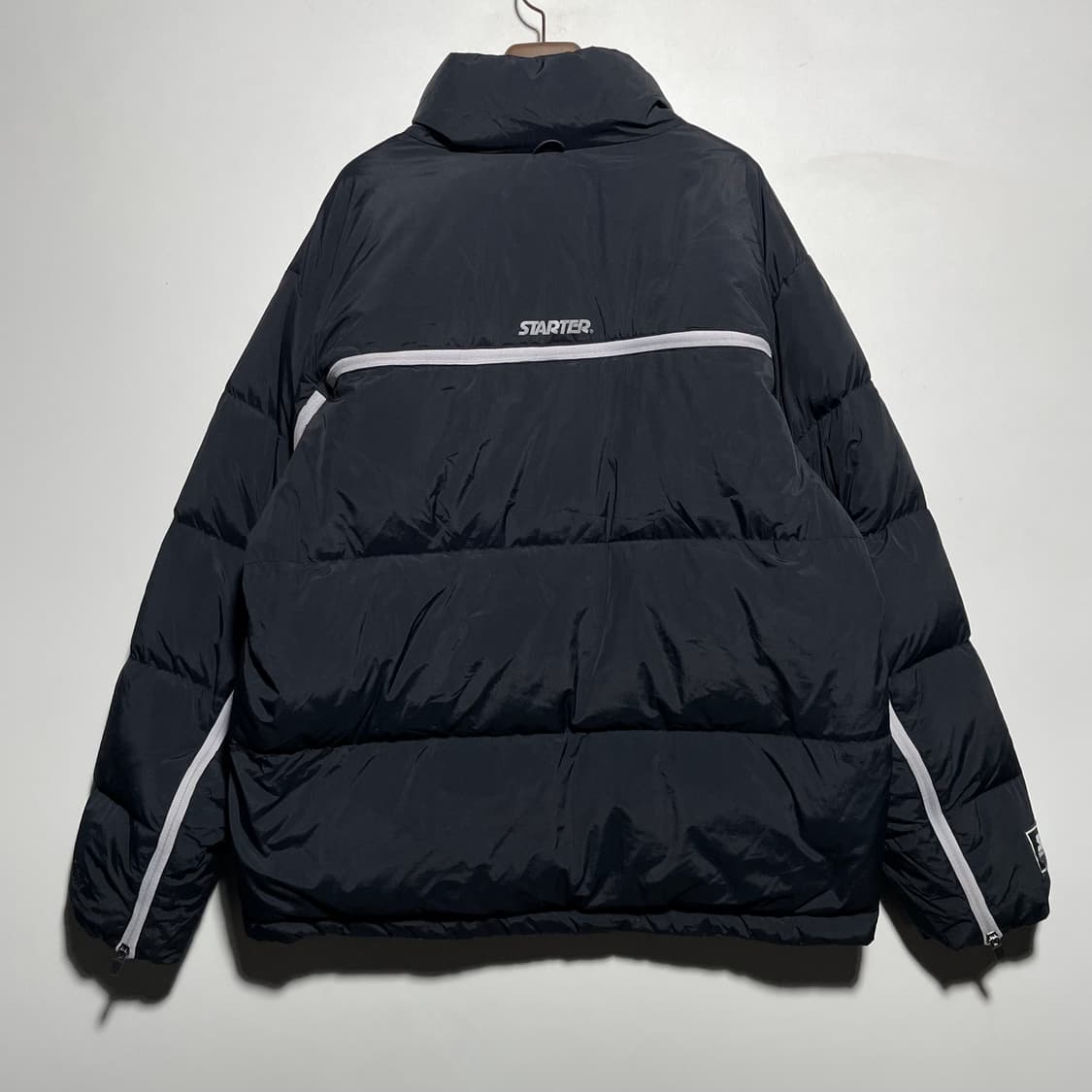 스타터 지퍼 포인트 덕다운 패딩 점퍼 상품이미지3