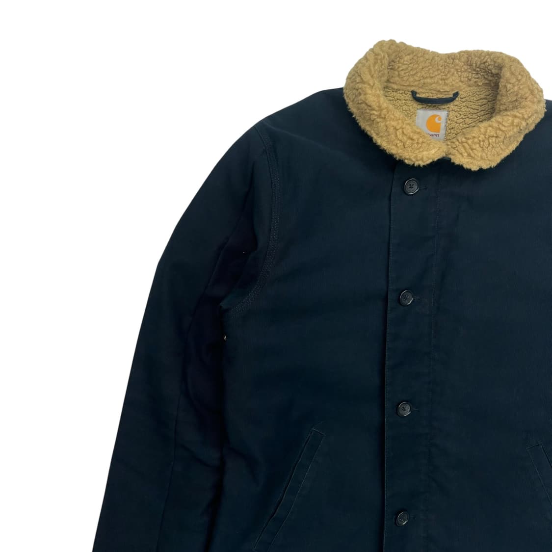 칼하트 WIP 네이비 쉐필드 덱 자켓 M 상품이미지2