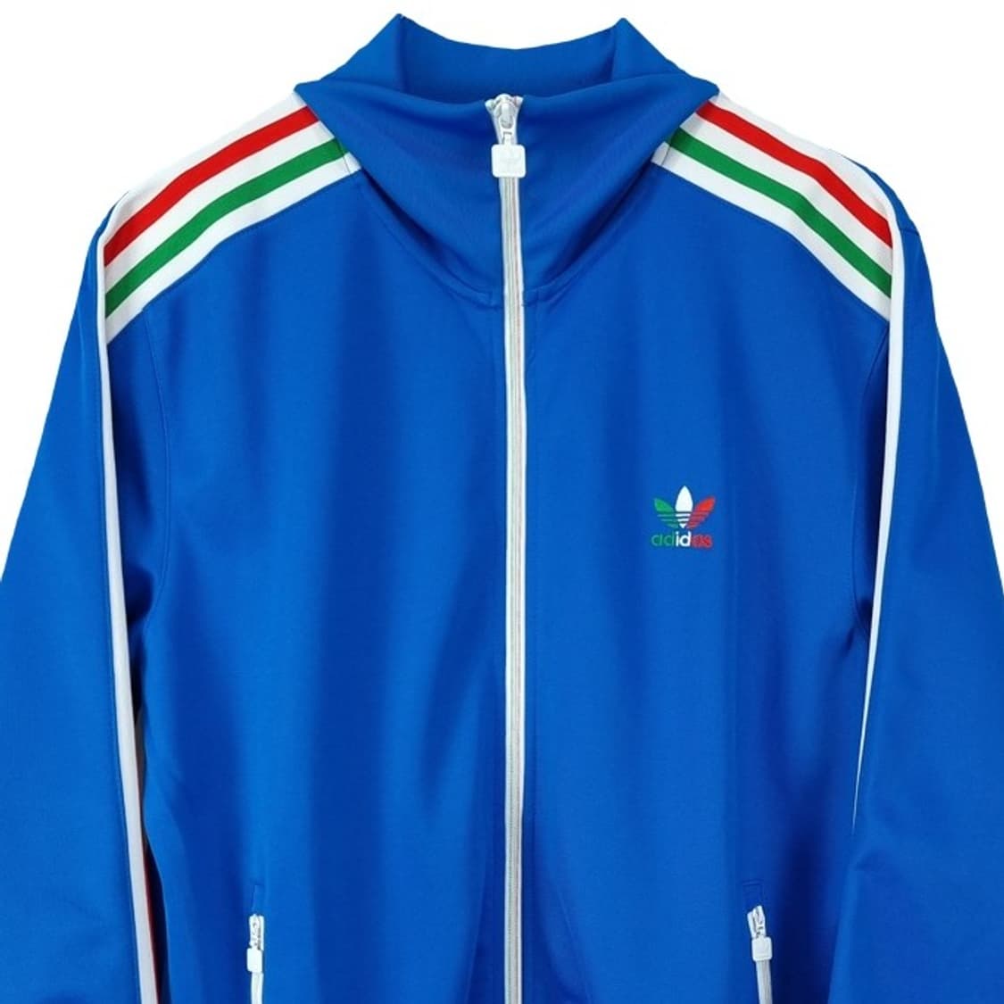 [아디다스](새상품) 불꽃 로고 자수 져지 트랙탑 집업 자켓 M19828 상품이미지4