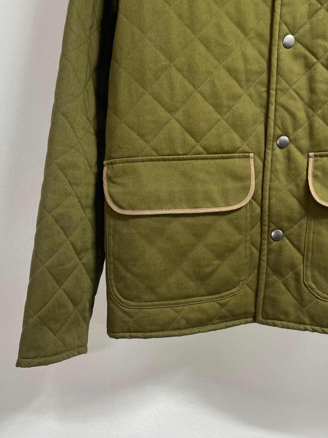  APC 아페쎄 카키 퀼팅 자켓 (on.08) 상품이미지4