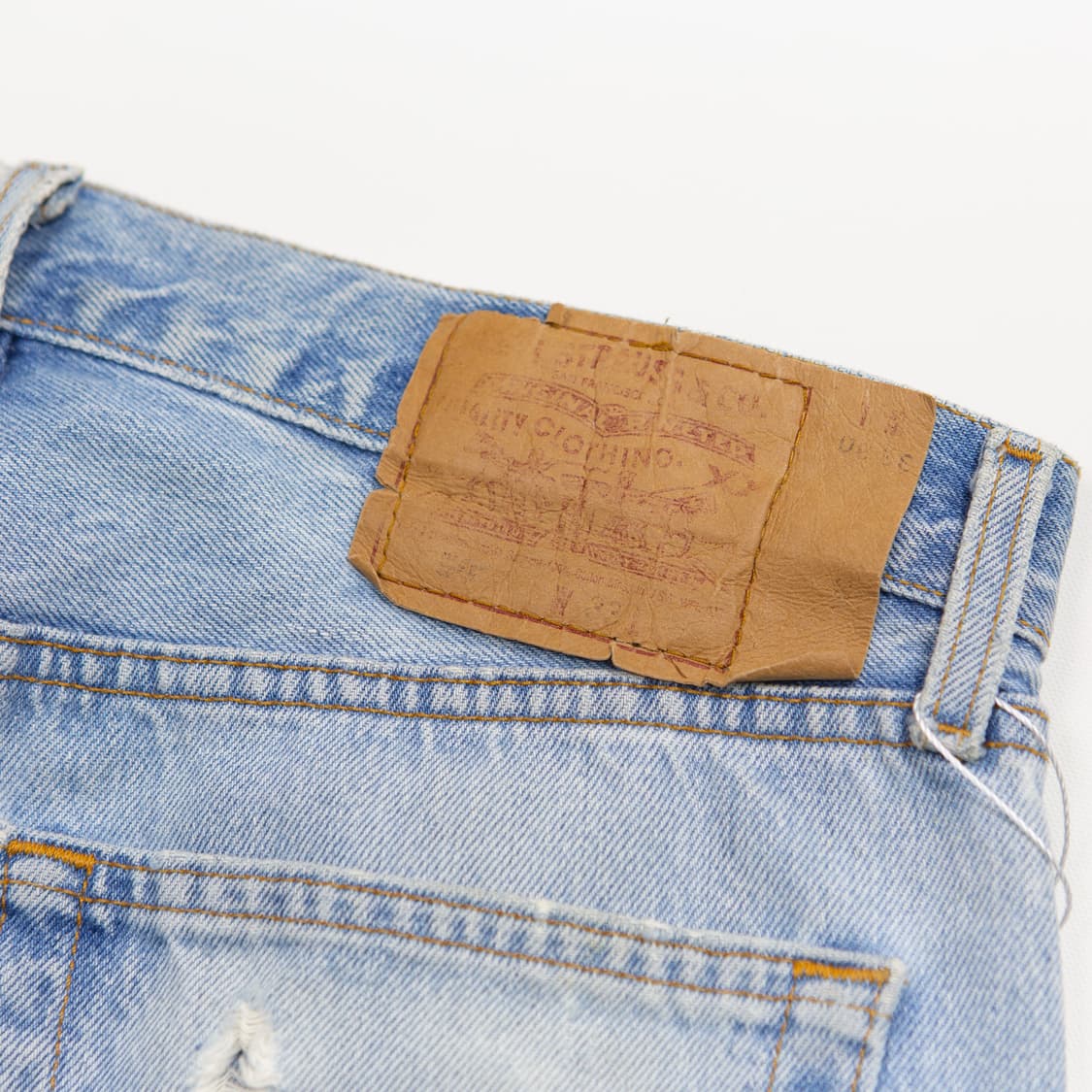 90s 리바이스 501 스트레이트 핏 데님 팬츠  상품이미지4