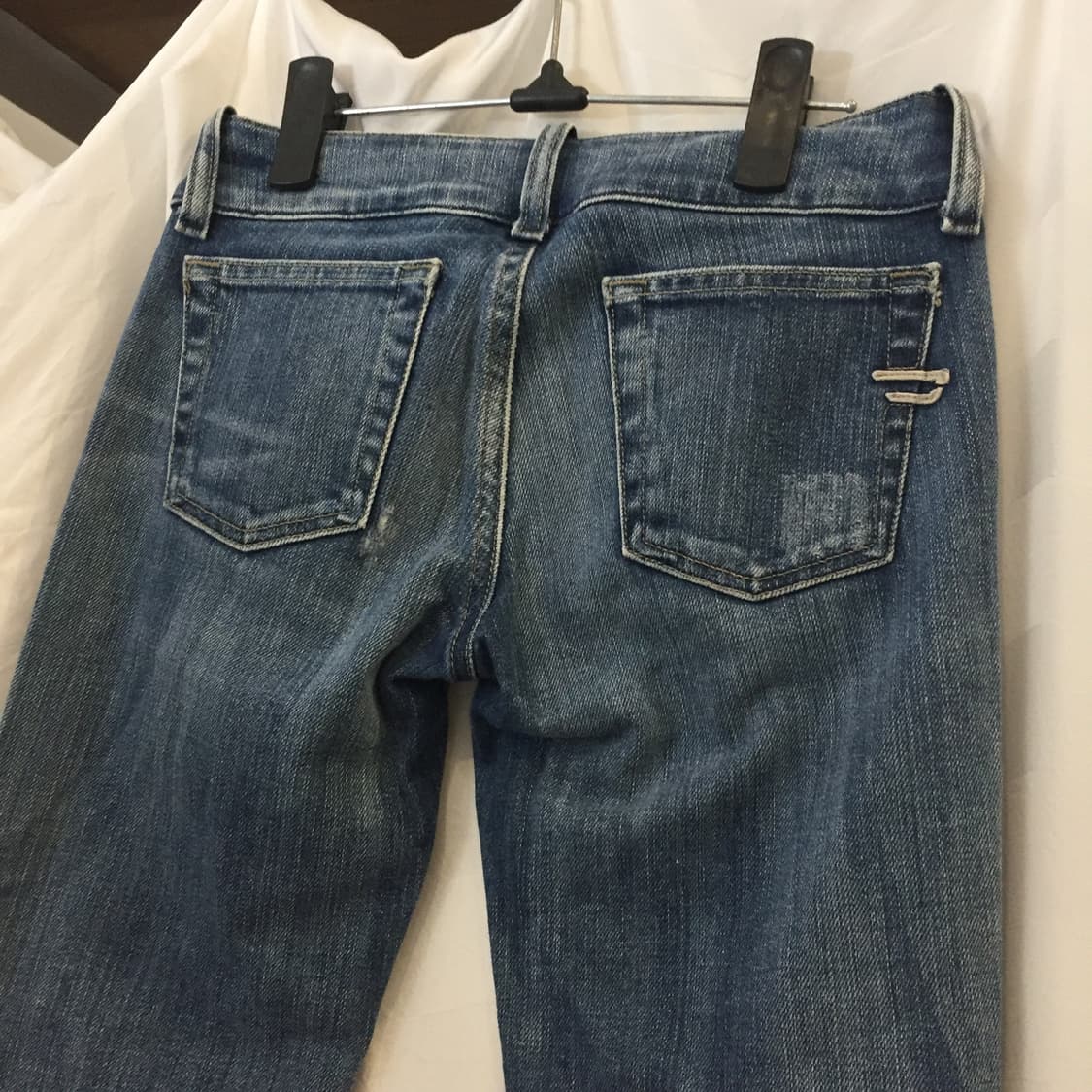 Diesel 디젤 로우 중청 데미지 데님 팬츠 상품이미지5