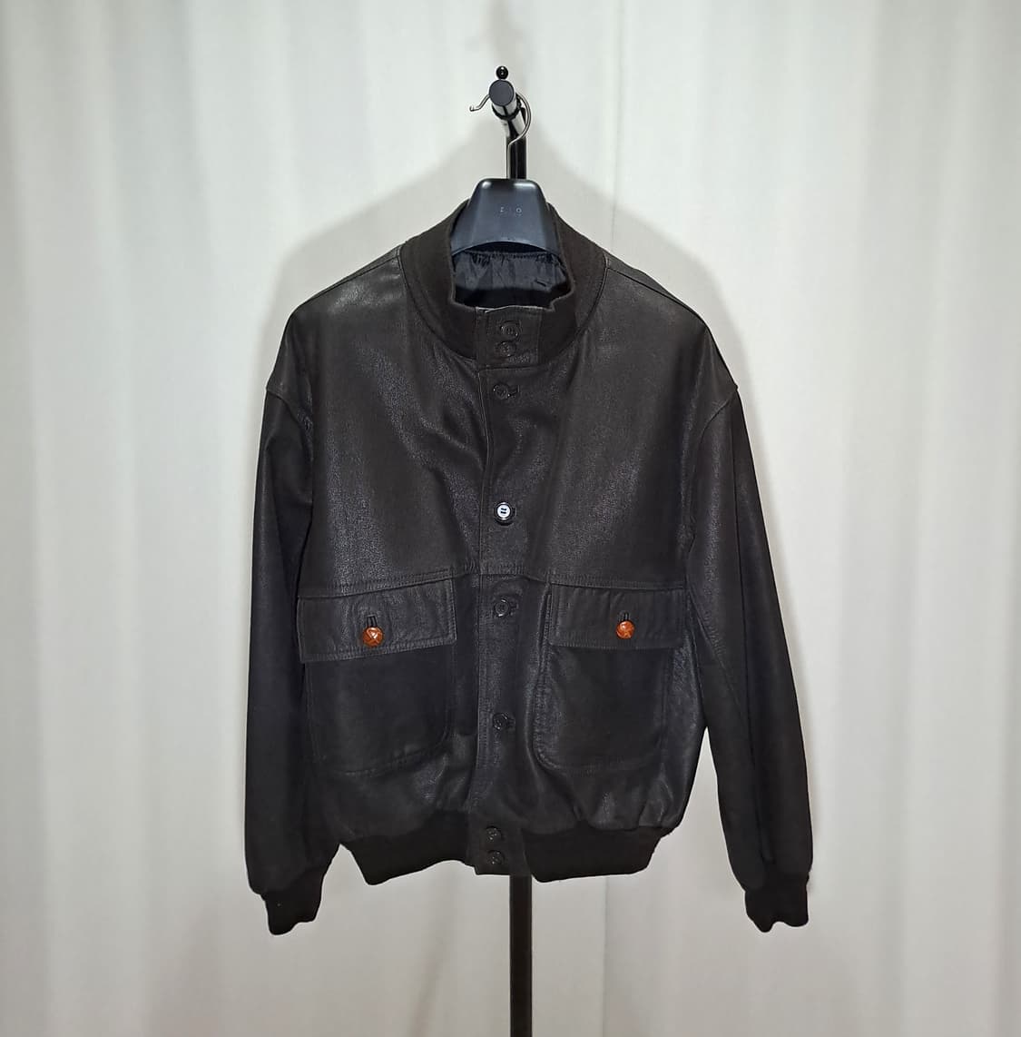 (택포) 메드 인 이태리 A-1 고트스킨 자켓 52 B334 상품이미지1