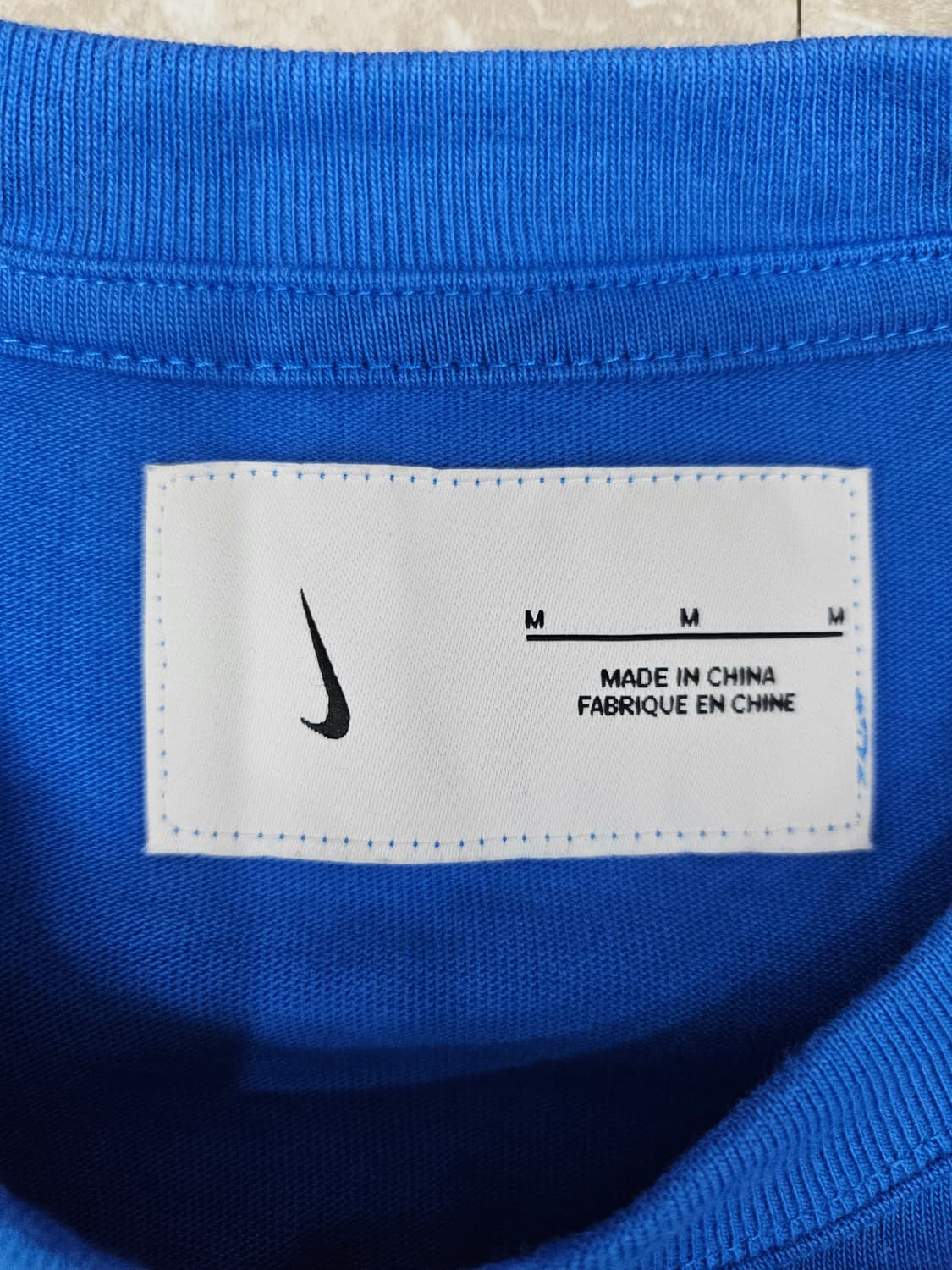 나이키 NRG 쿠키니 롱슬리브 티셔츠 블루 M 아시아 상품이미지3