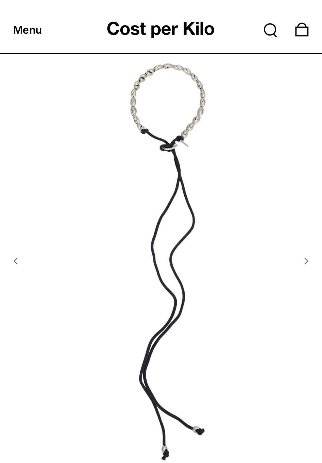 Costperkilo X heesoo teeth necklace 상품이미지1