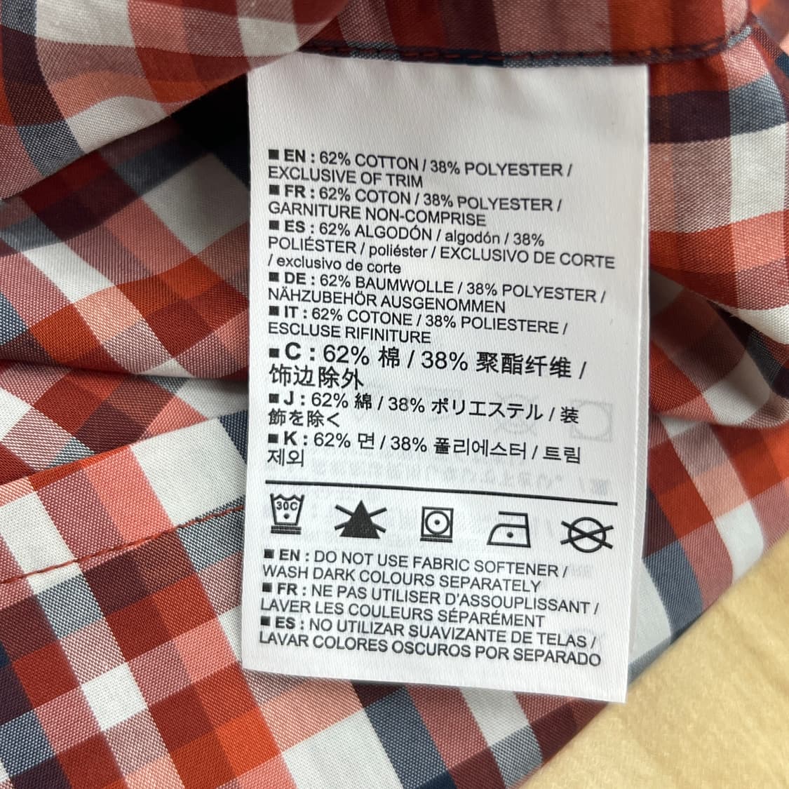 아크테릭스 플레드 체크 반팔 셔츠 XL 상품이미지9