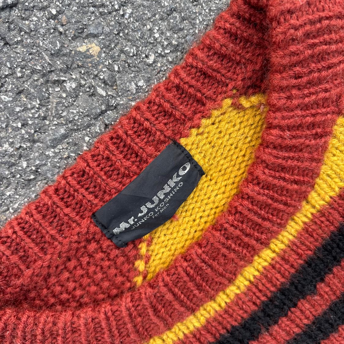 올드 미스터 준코 바이 준코 코시노 헤비울 스웨터 상품이미지3