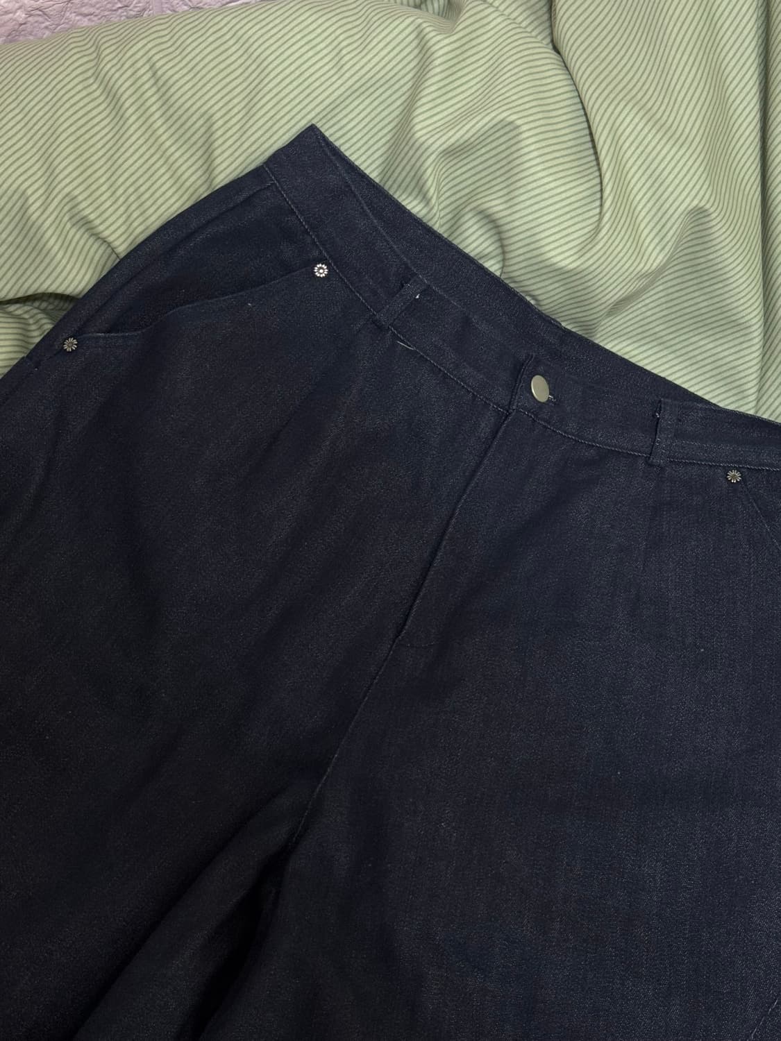 단델 백로고 벌룬 데님 팬츠 2사이즈 상품이미지2