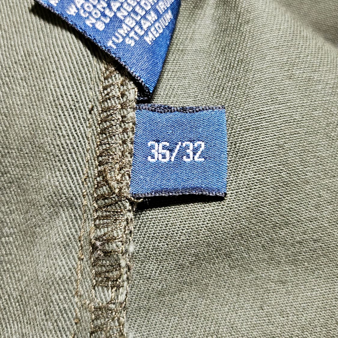 [35][폴로 랄프로렌] 90's 하몬드 투플리츠 클래식 치노팬츠 상품이미지8