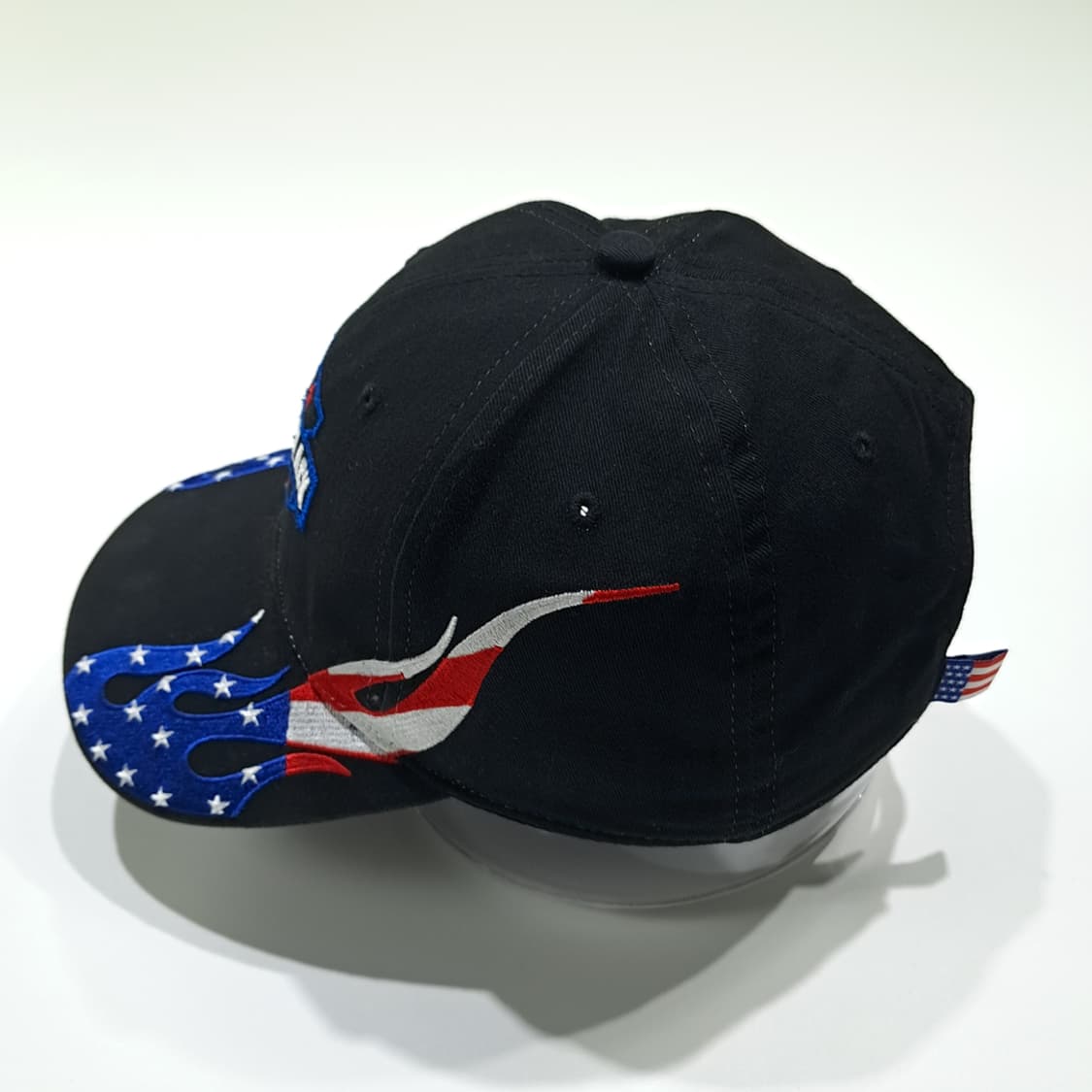 오토 디콘 블랙 성조기 파이어 자수 볼캡 P2062 상품이미지4
