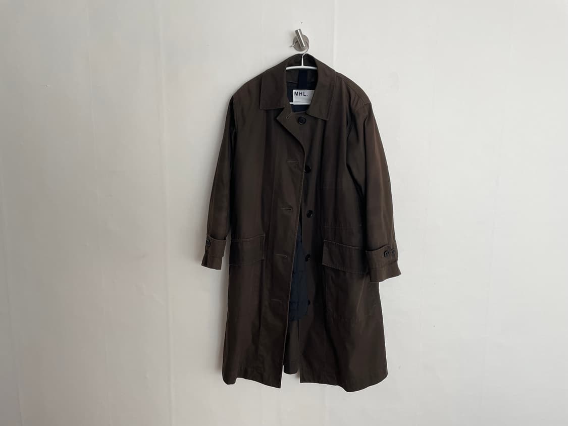 MHL, 퀼팅 라이너 브라운 맥코트 1 상품이미지1